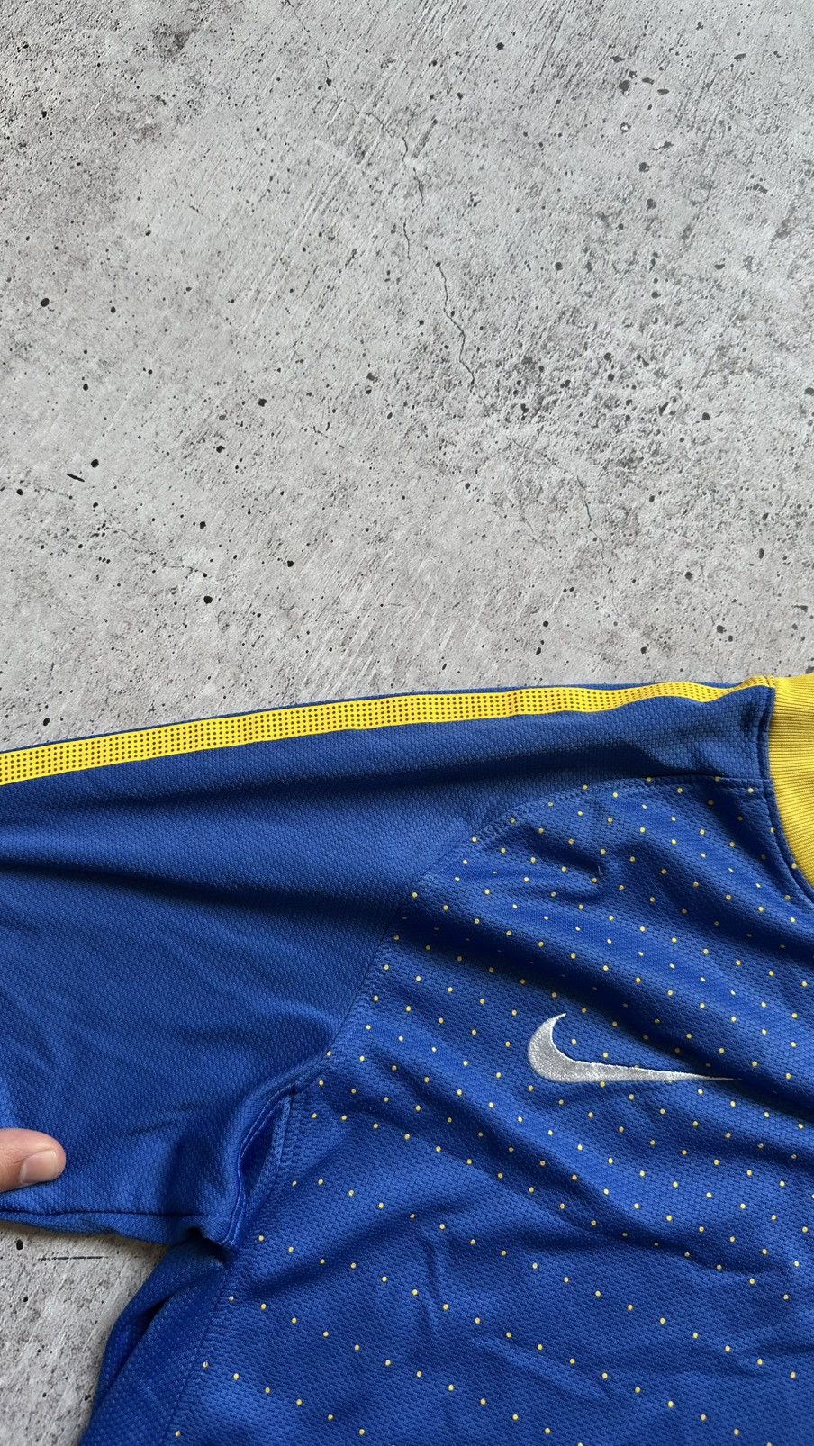 Nike 2010/11 Nike Brazil National Team Vintage Away Soccer Jersey Size US M / EU 48-50 / 2 - 13 Thumbnail