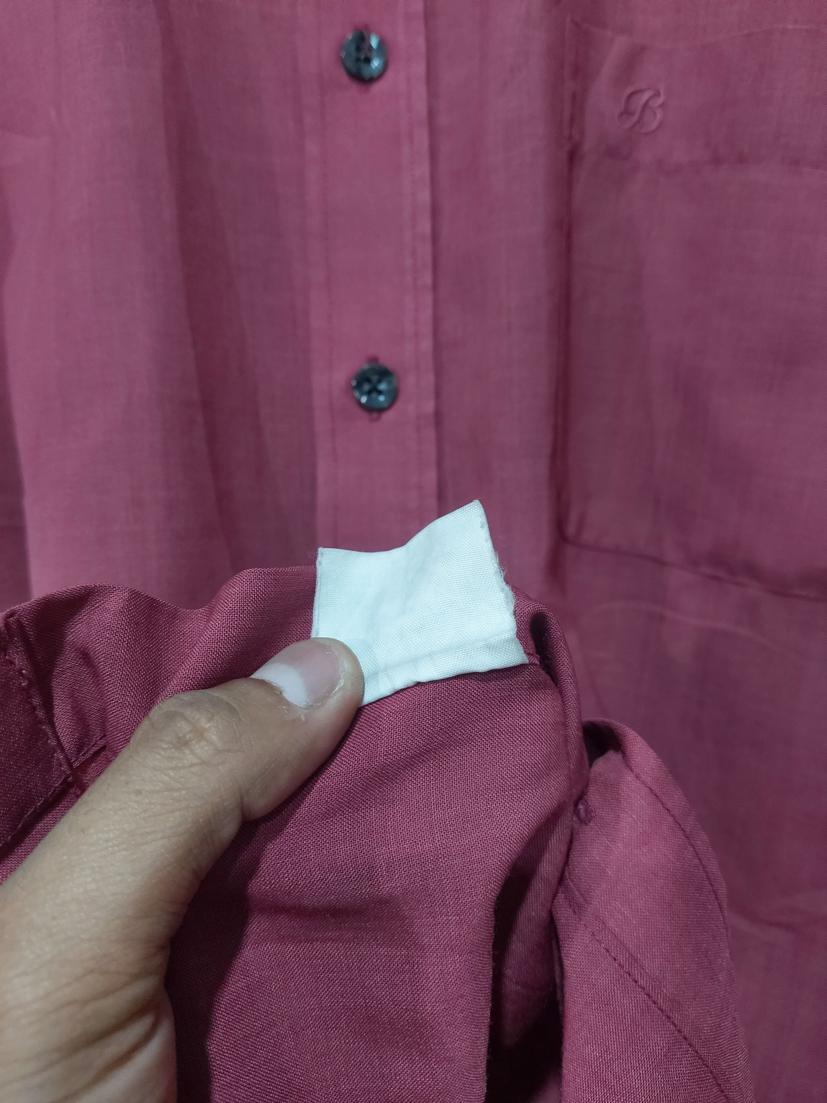 Balenciaga BALENCIAGA PARIS CLASSIC BUTTON UP SHIRT Size US XL / EU 56 / 4 - 7 Thumbnail