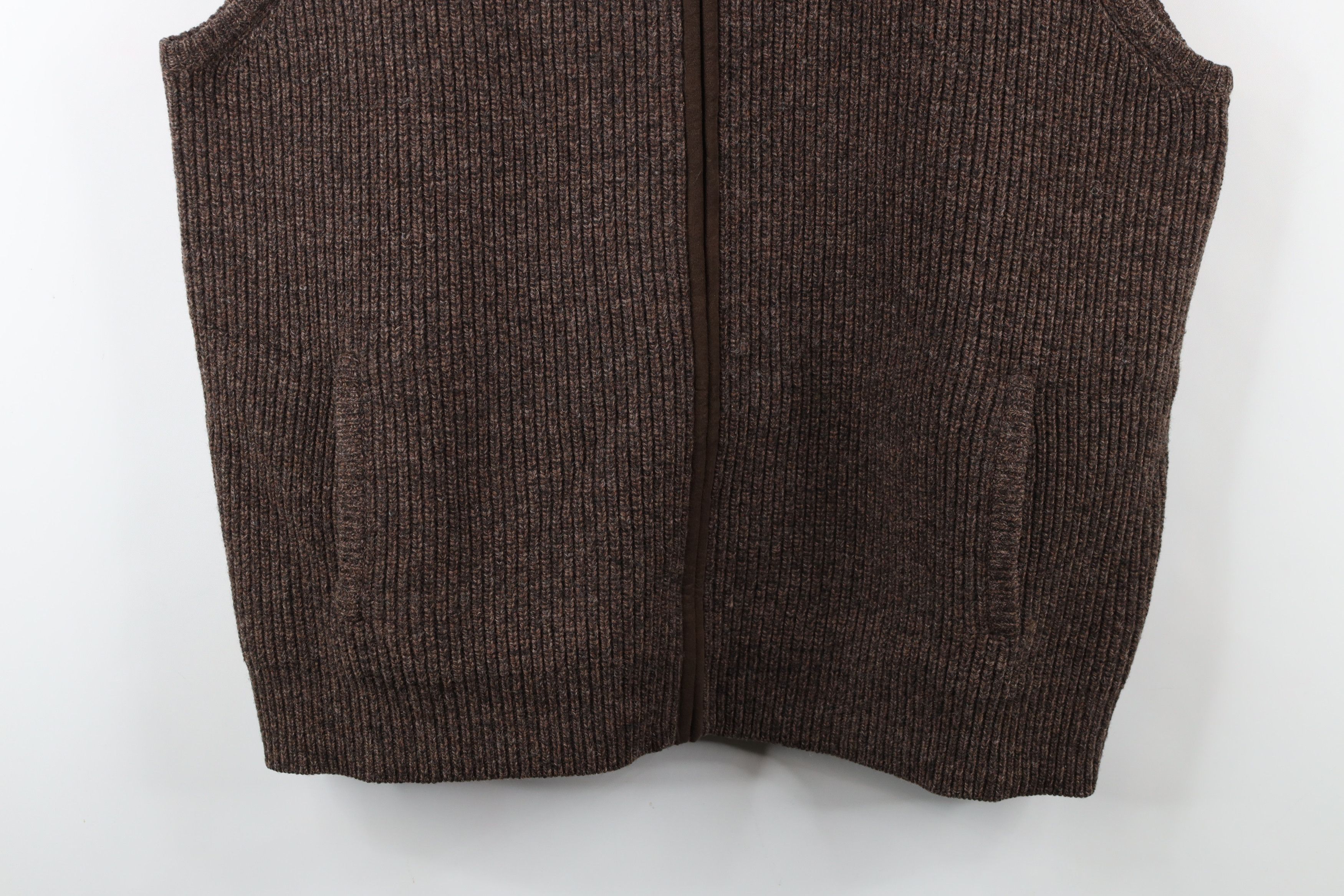 L.L. Bean × Vintage Vintage LL Bean Merino Lambswool Ribbed Knit Sweater Vest Size US XL / EU 56 / 4 - 3 Thumbnail