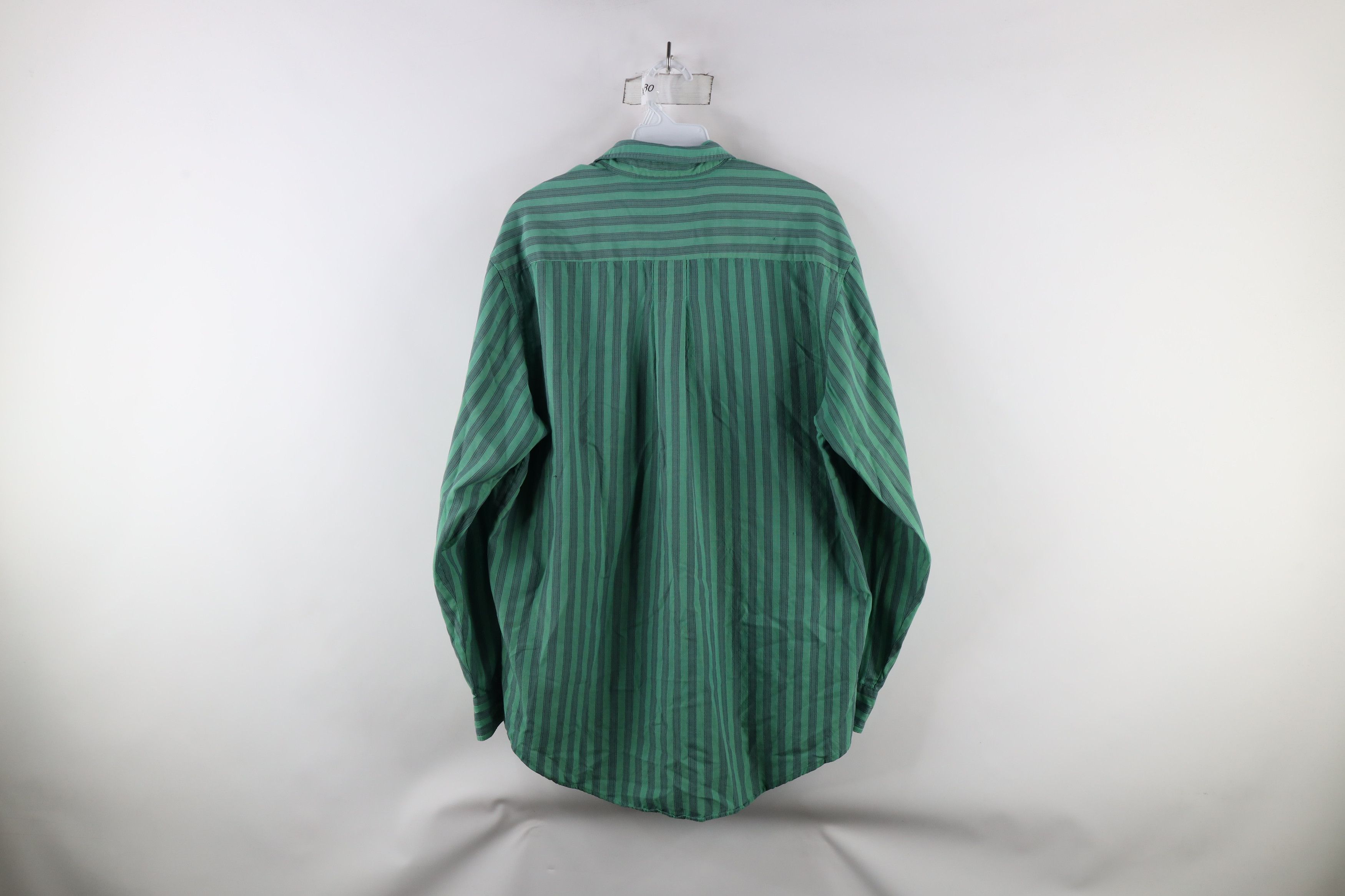 Levi's × Vintage Vintage 80s Levis Silver Label Big E Striped Button Shirt Size US M / EU 48-50 / 2 - 13 Thumbnail