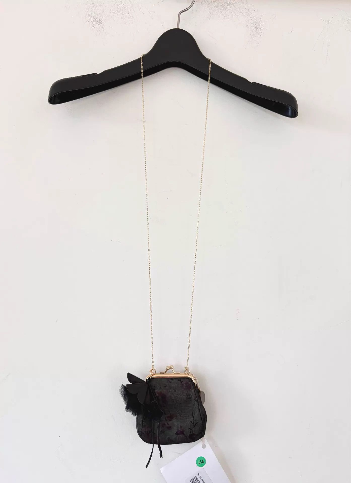 Other A tentative atelier women's gray tulle flower gold chain bag Size ONE SIZE - 1 Thumbnail