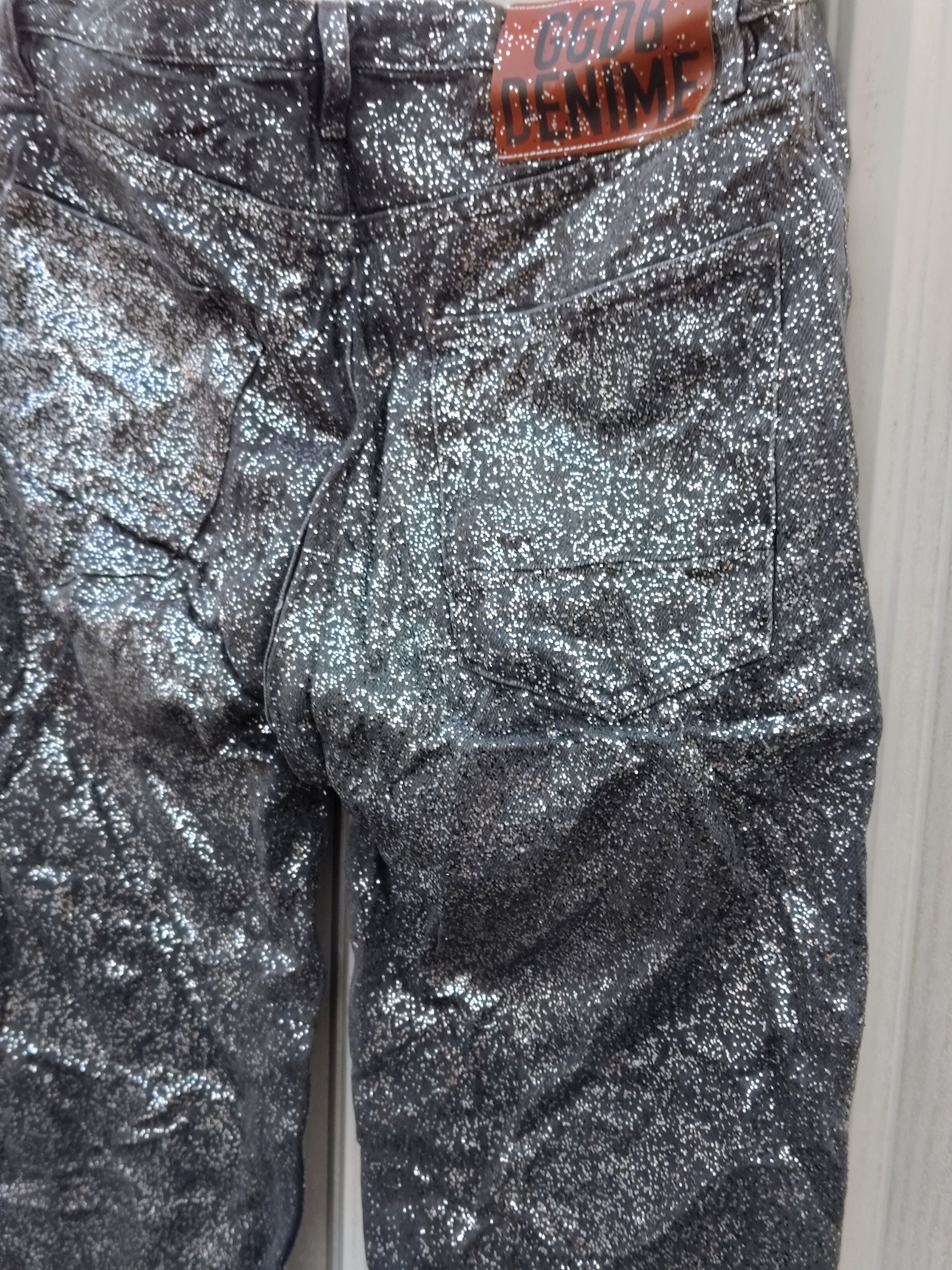 Golden Goose GGDB DENIME Glitter boyfriend jeans Size 30" / US 8 / IT 44 - 3 Thumbnail