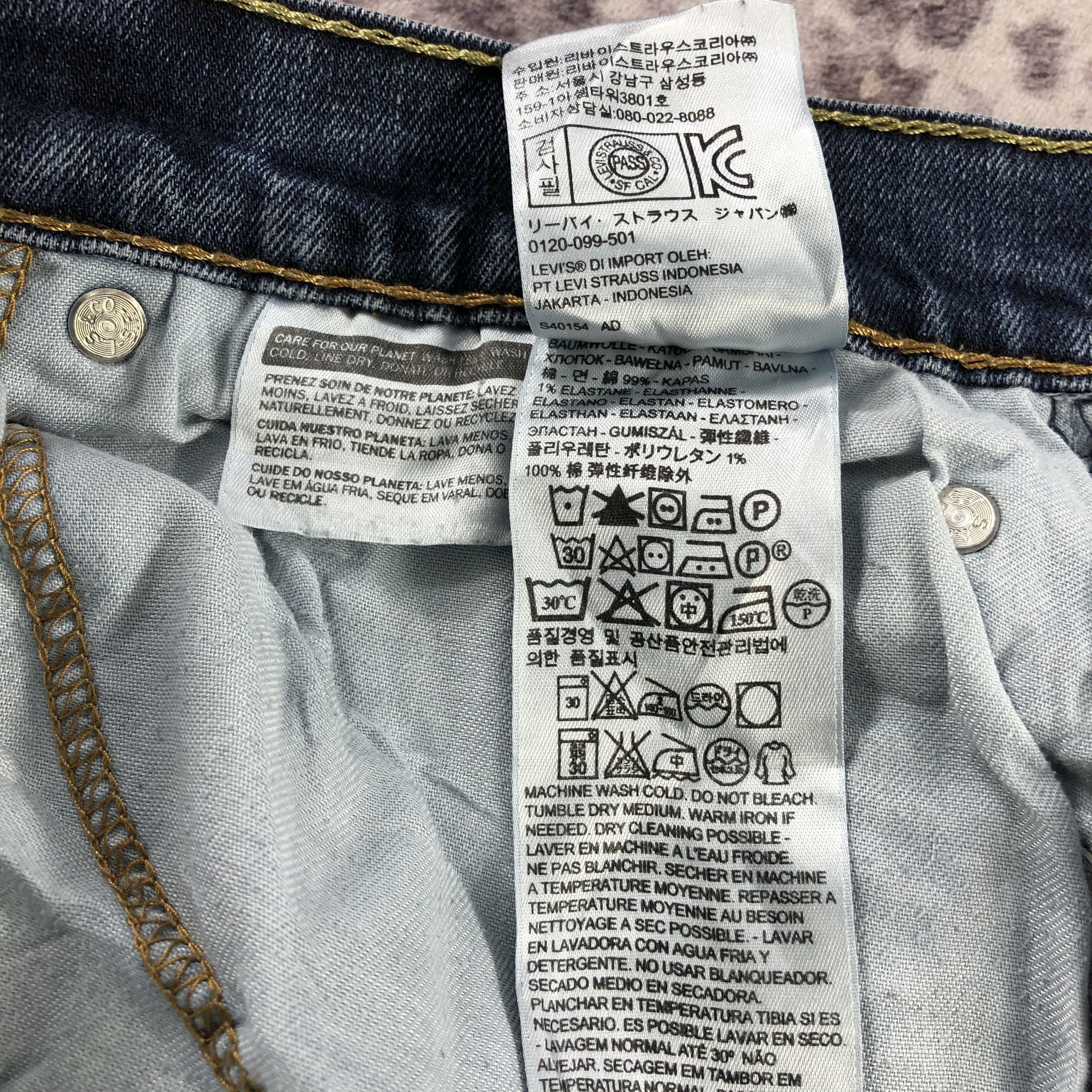Levi's × Vintage Vintage Blue Wash Levis 501 Jeans-JM2879 Size US 36 / EU 52 - 11 Thumbnail