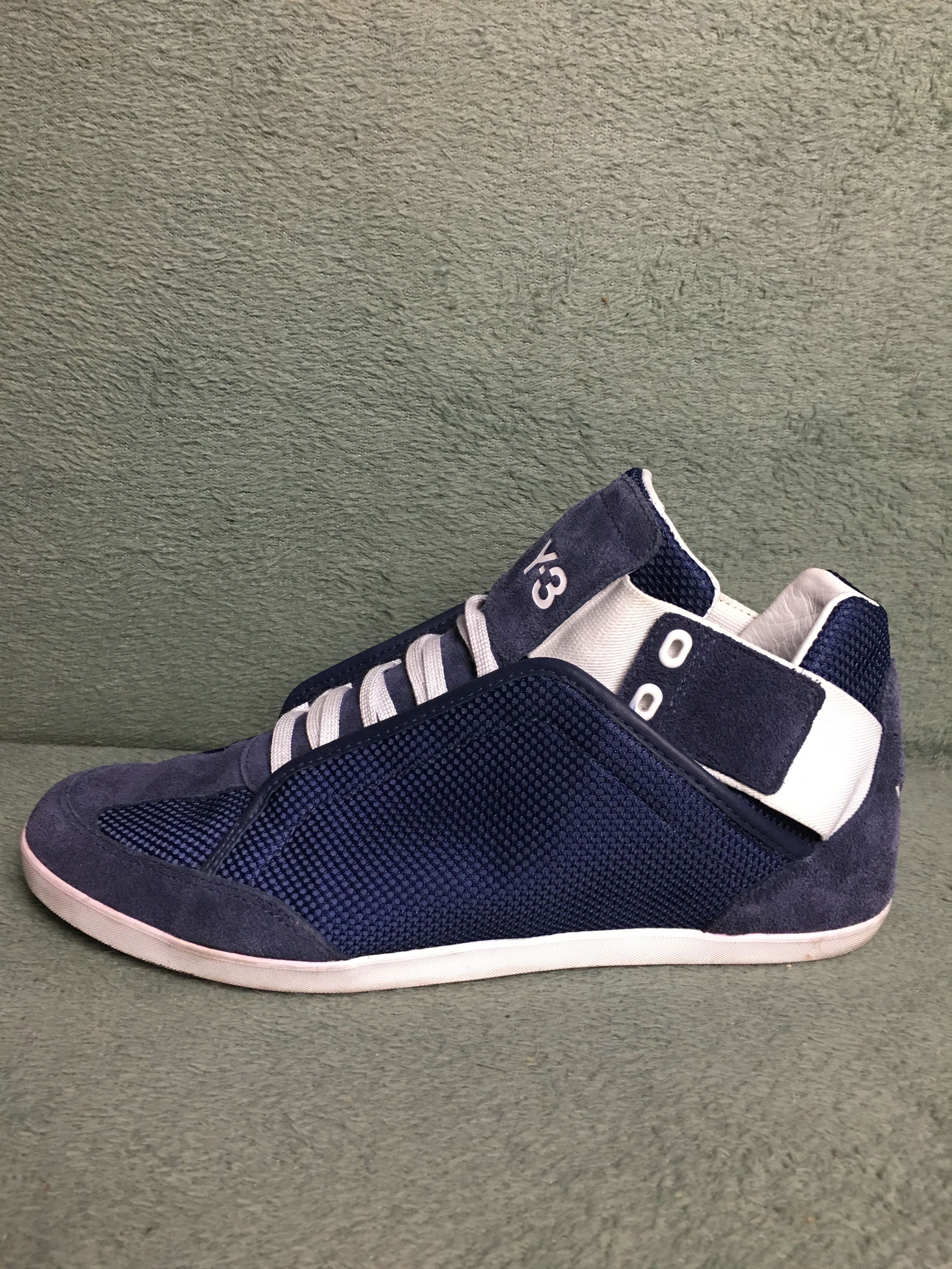 Adidas × Y-3 Adidas Y-3 Yohji Yamamoto Navy Mens Sneakers US 10 EU 43 Size US 10 / EU 43 - 1 Thumbnail