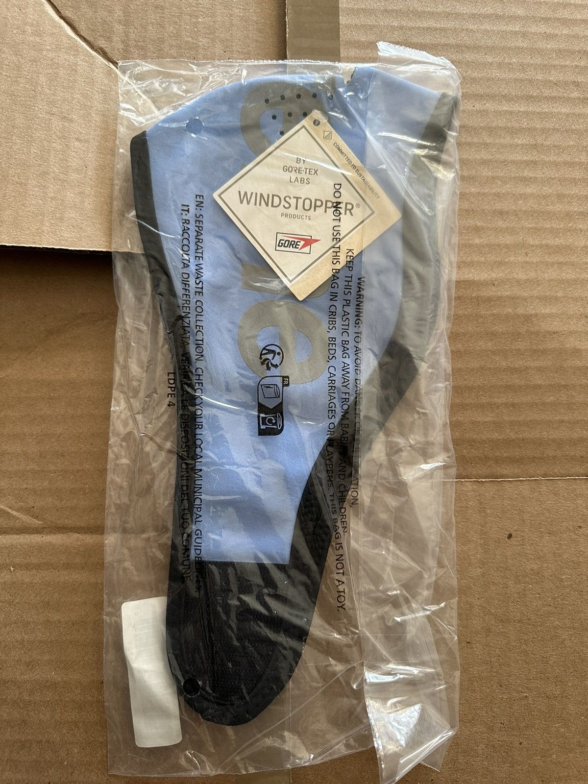 Supreme Supreme Windstopper Facemask Shiesty Blue Facemask Size ONE SIZE - 2 Thumbnail