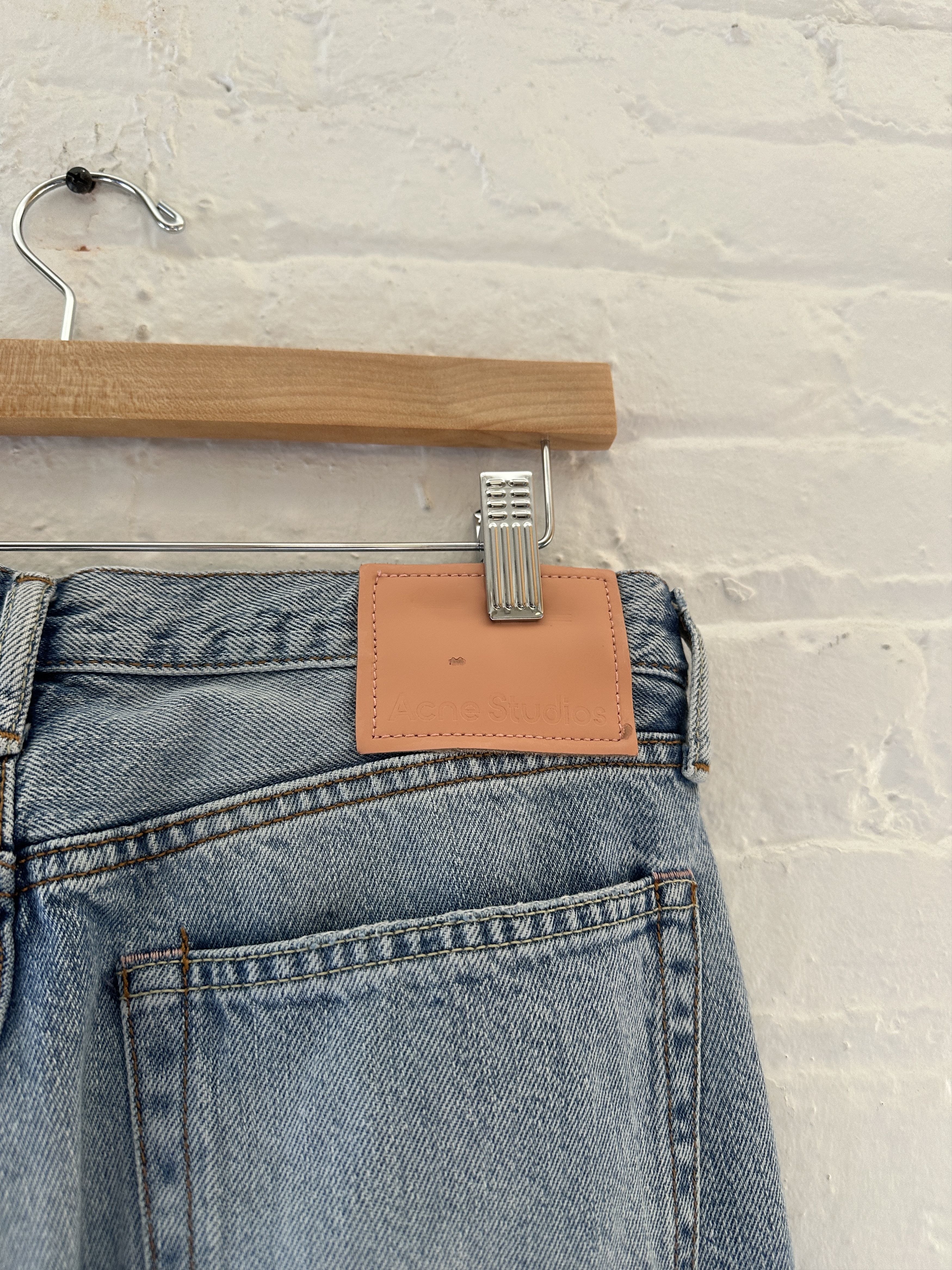 Acne Studios Acne Studios 1996 Light Blue Trash Jeans Size US 31 - 3 Thumbnail