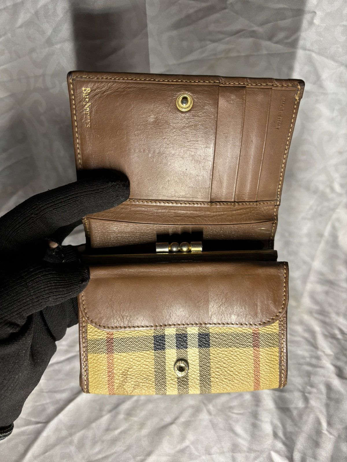 Burberry Prorsum Burberry Wallet Vintage Size ONE SIZE - 12 Thumbnail