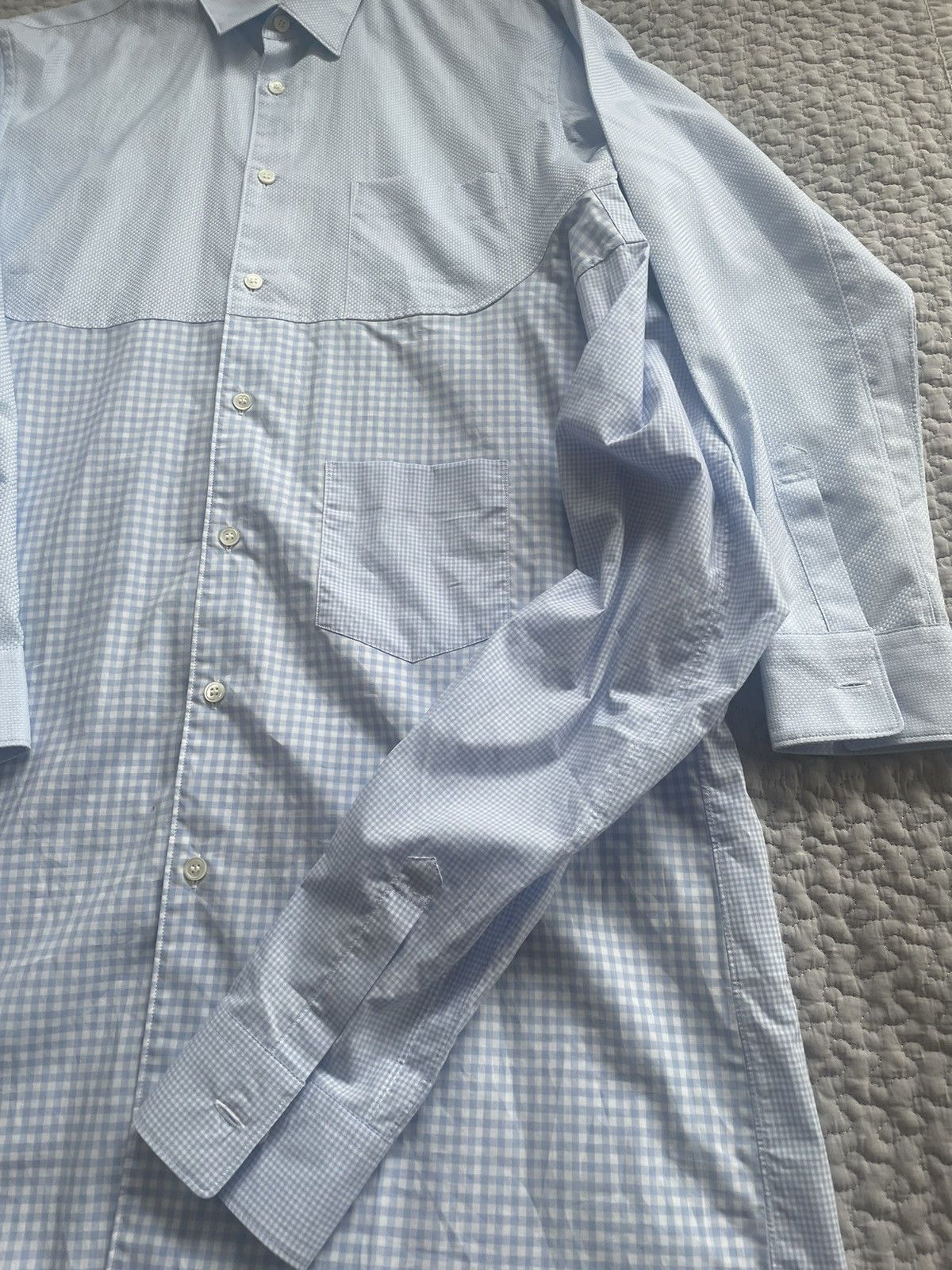 Comme des Garcons SHIRT Double Sleeve Long Shirt Size US XS / EU 42 / 0 - 2 Thumbnail