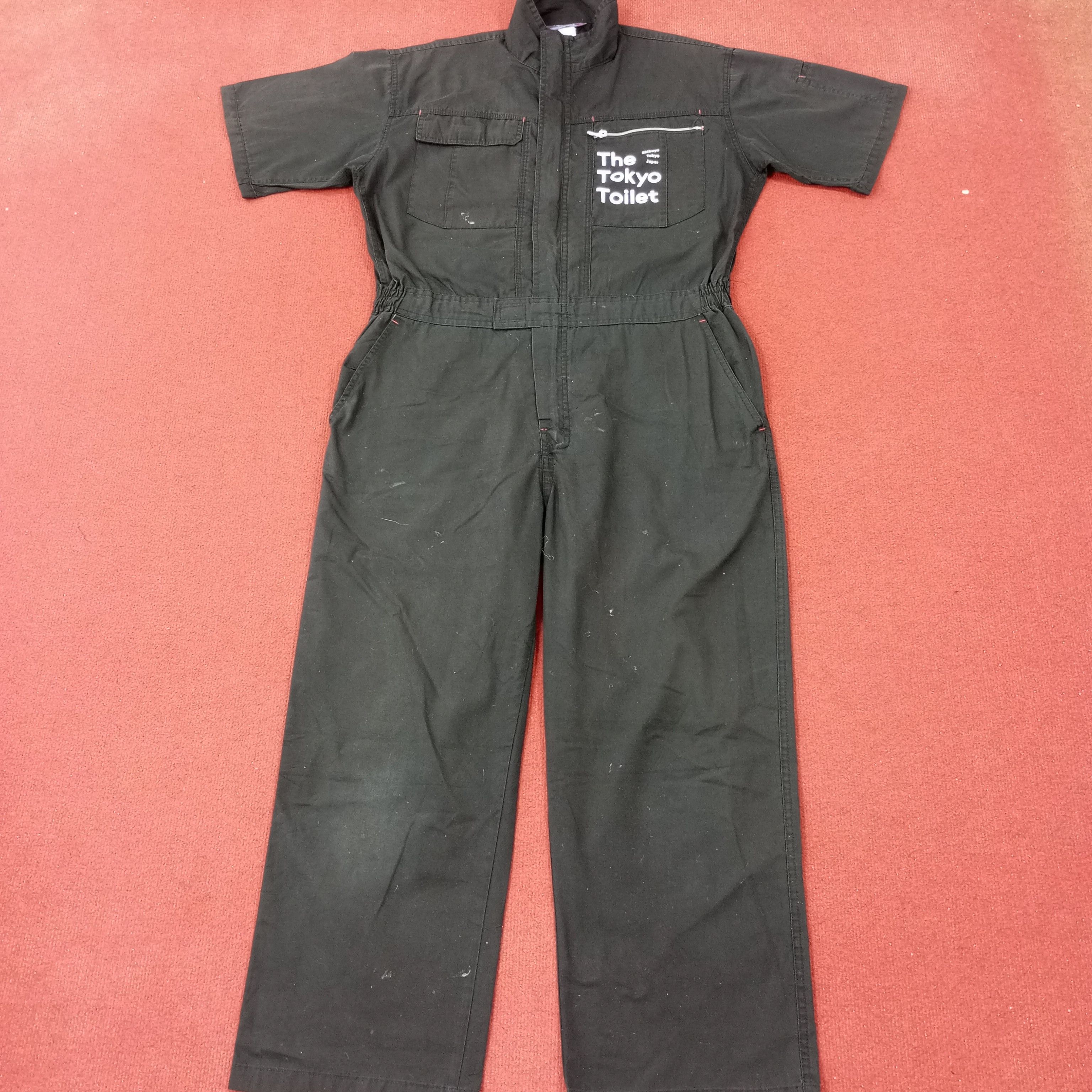 Japanese Brand × Vintage The Tokyo Toilet Workwear Custom Art Coverall Jacket c222n22 Size US L / EU 52-54 / 3 - 3 Thumbnail