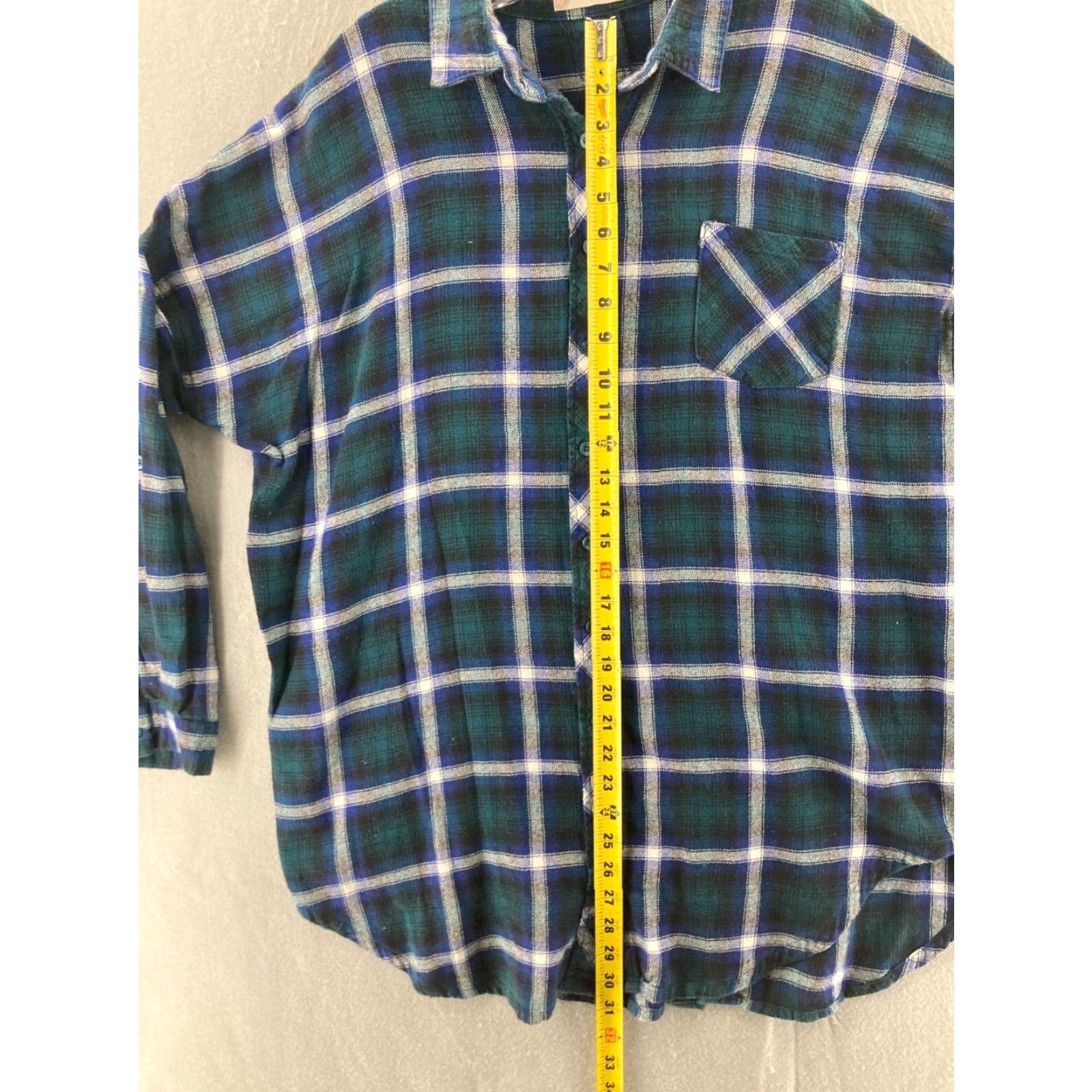 Vintage Altard State Flannel Womens Large XL Plaid Shirt Size L / US 10 / IT 46 - 3 Thumbnail