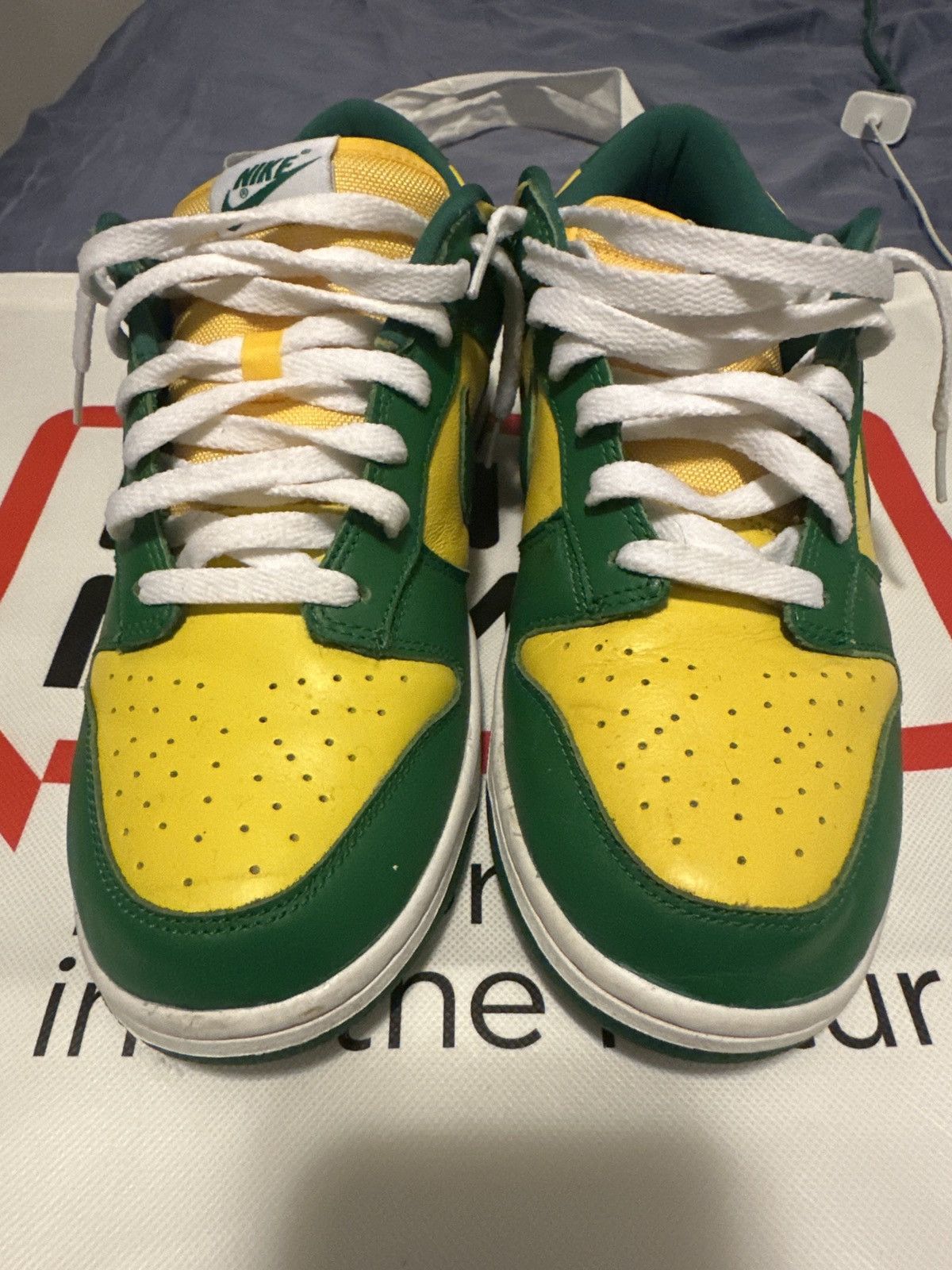 Nike Nike dunk low Brazil Size US 9.5 / EU 42-43 - 4 Thumbnail