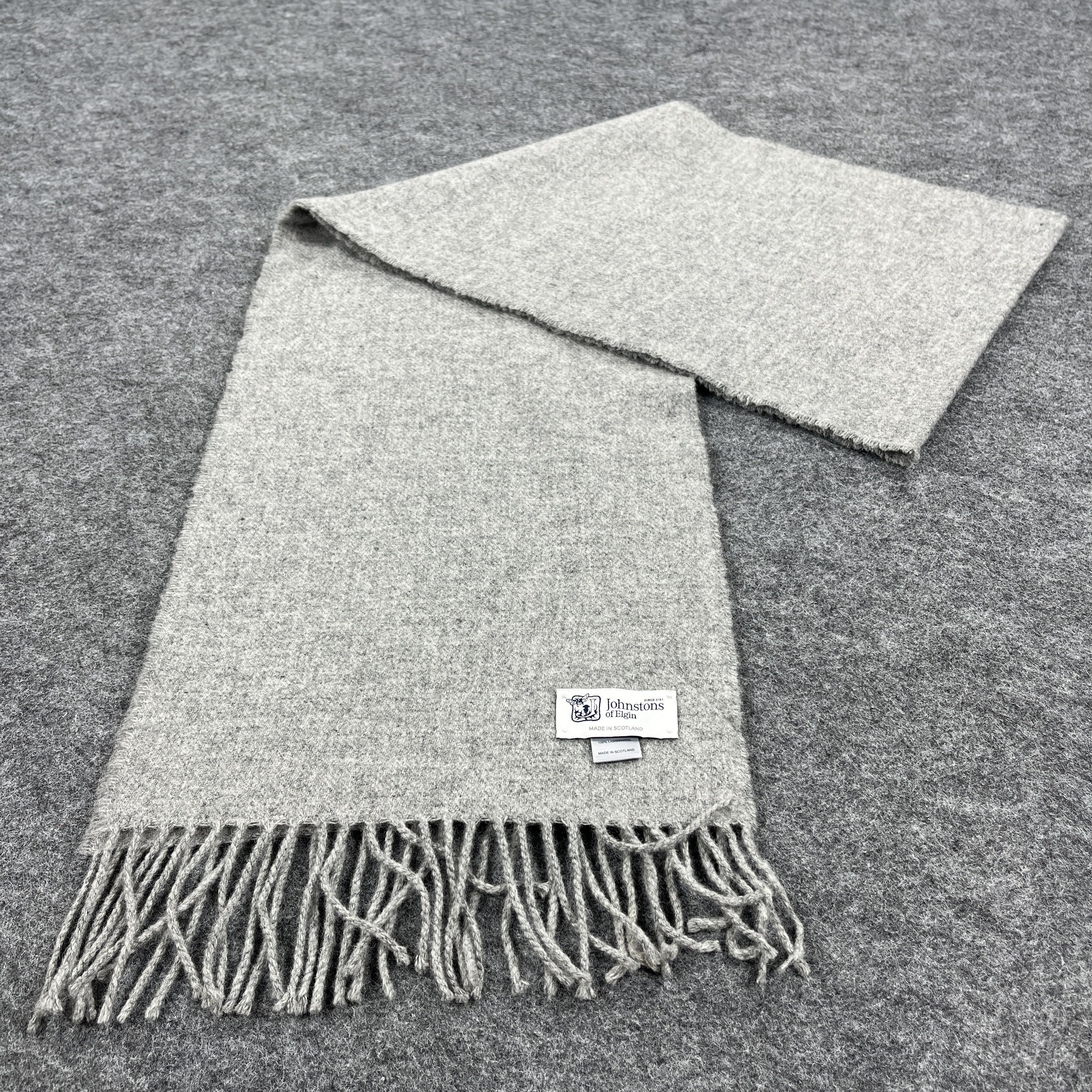 Johnstons Of Elgin × Vintage Johnstons Of Elgin Scarf / Muffler / Neckwear T1015 Size ONE SIZE - 3 Thumbnail