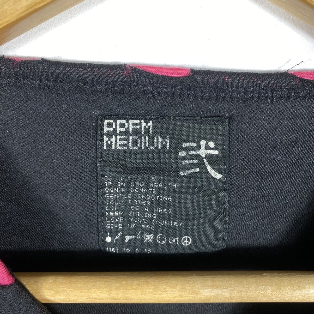 PPFM Japanese Brand PPFM Small Embroidery Longsleeve Tee Shirt Size US M / EU 48-50 / 2 - 6 Thumbnail
