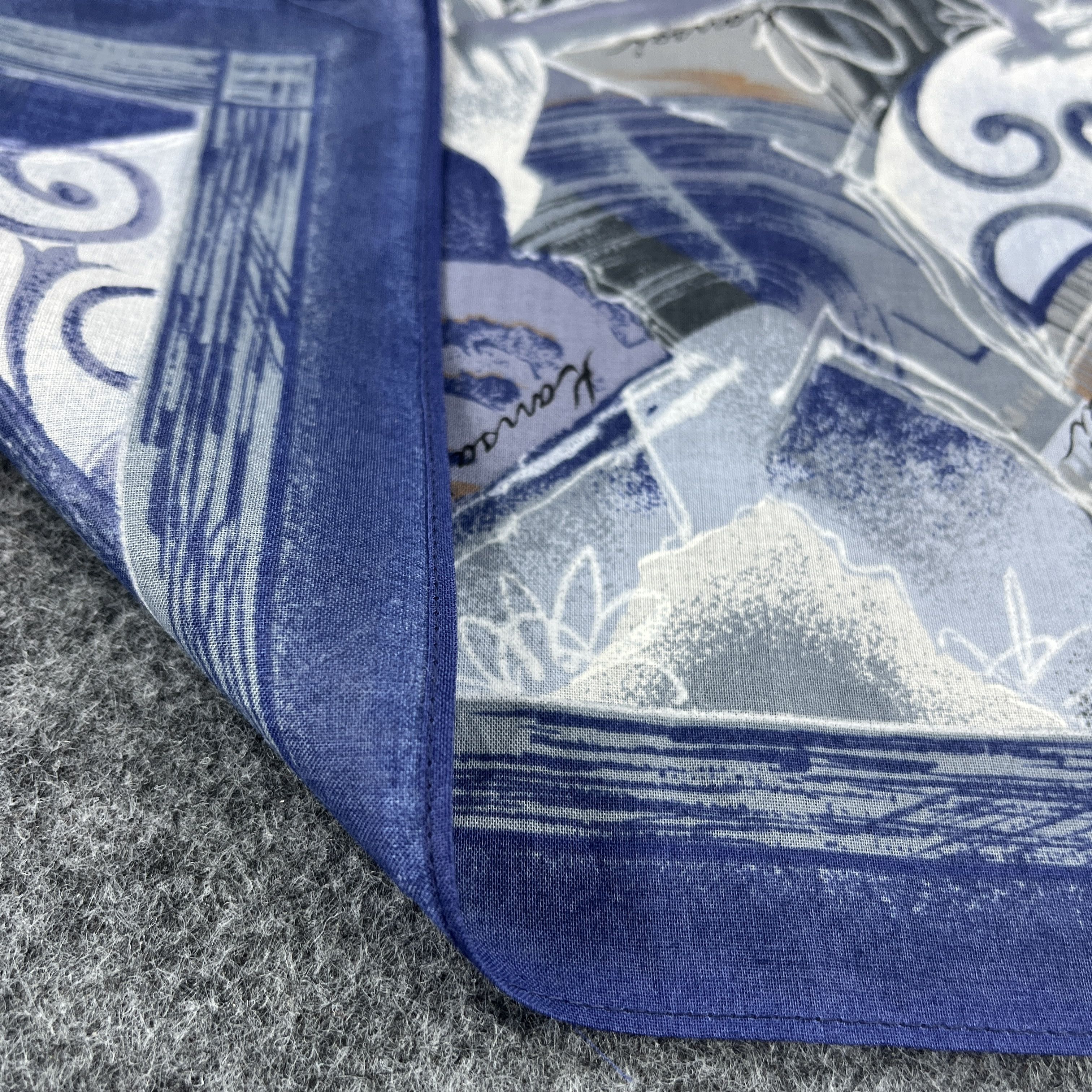 Japanese Brand Kansai Yamamoto Handkerchief / Bandana / Neckerchief B452 Size ONE SIZE - 7 Thumbnail