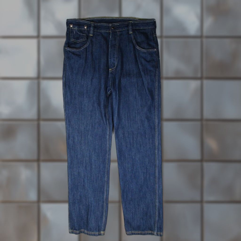 Vintage VINTAGE Makaveli Jeans Mens 36 Blue Straight Denim Jeans 90s Hip Hop Vintage Streetwear Size US 36 / EU 52 - 1 Thumbnail