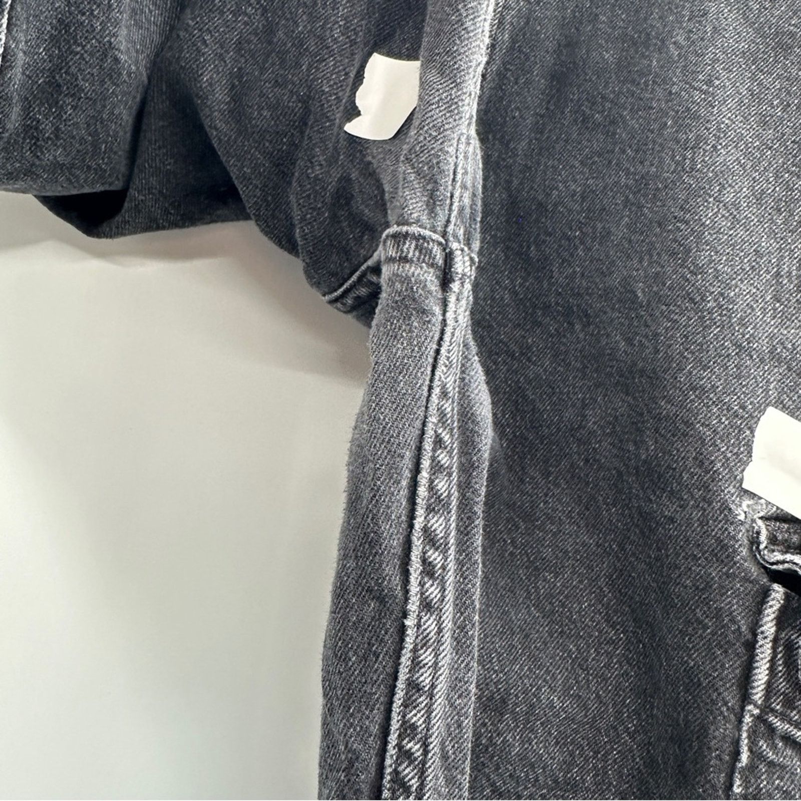 Agolde RTR Agolde Women's Minka Cargo High Rise Jeans Sz 32 Size 32" / US 10 / IT 46 - 9 Thumbnail