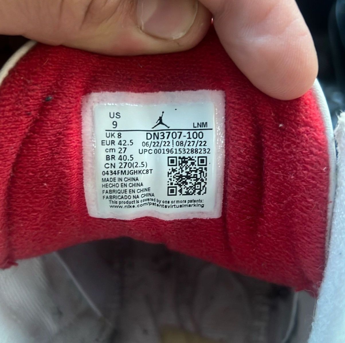 Jordan Brand Jordan 3 Reimagined Size US 9 / EU 42 - 11 Thumbnail