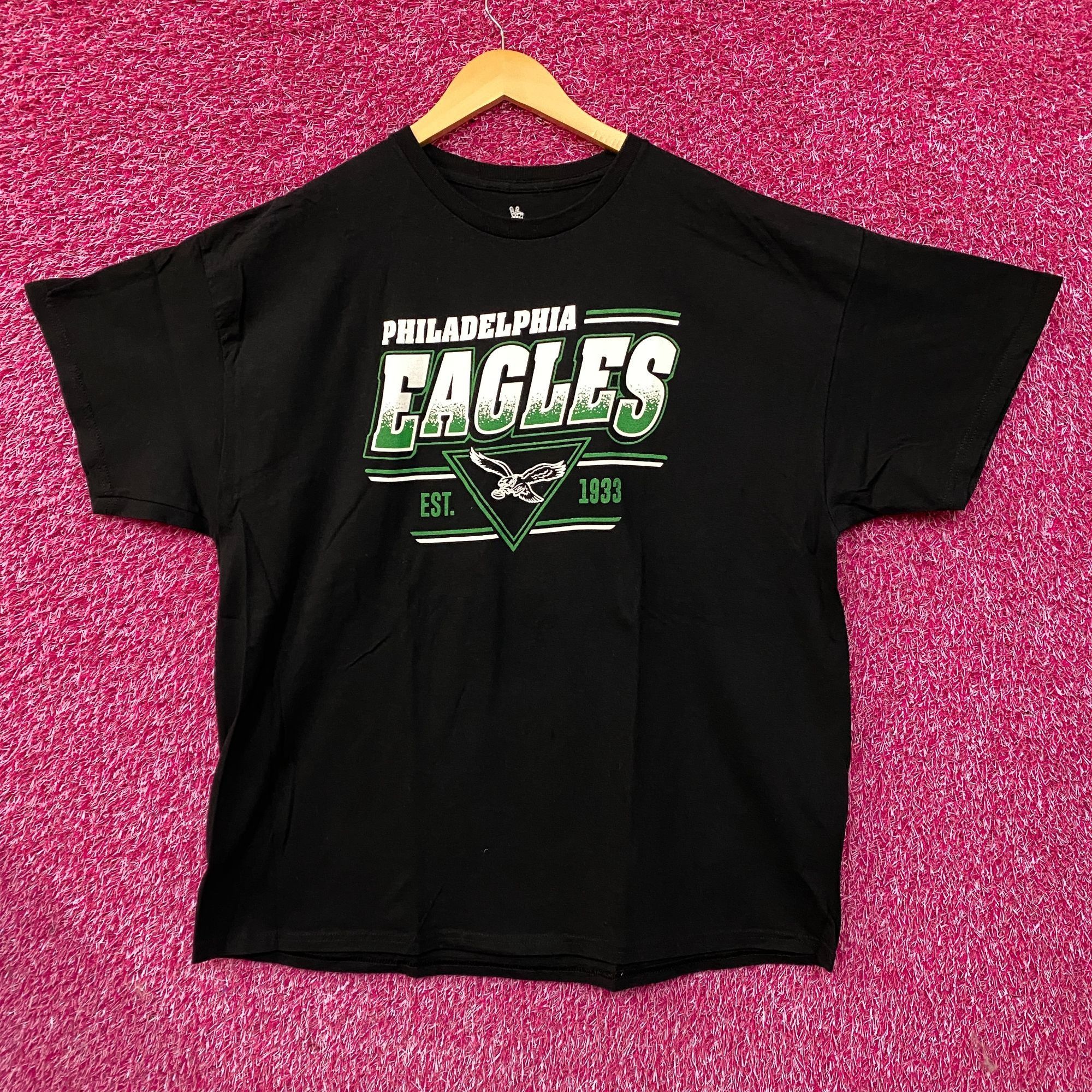 Junk Food NFL Junk Food Philadelphia Eagles Black Tshirt size XL Size US XL / EU 56 / 4 - 1 Thumbnail