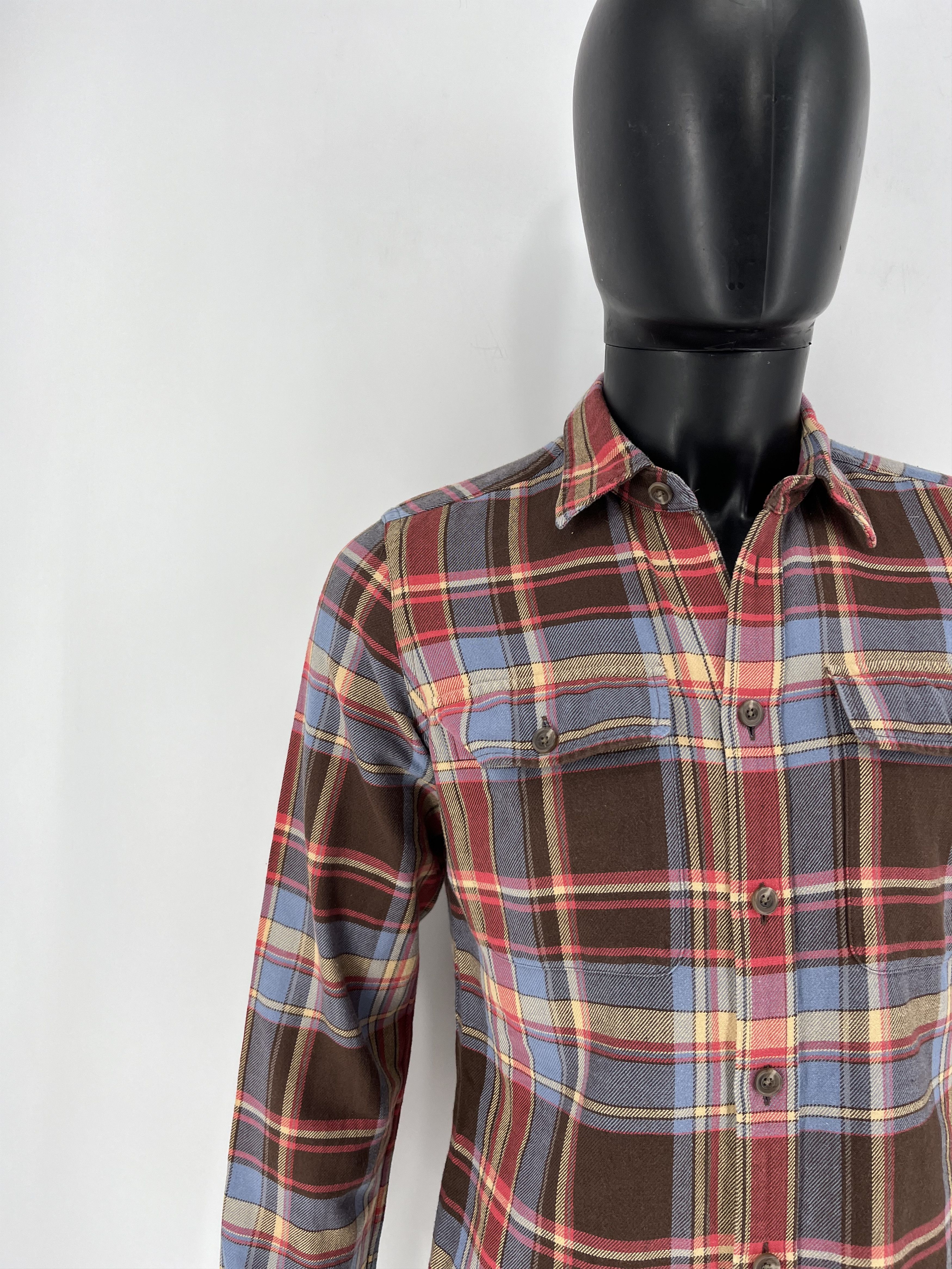 Flannel Vintage Flannel Polo Raplh Lauren Plaid Shirt Travis style Size US S / EU 44-46 / 1 - 7 Thumbnail