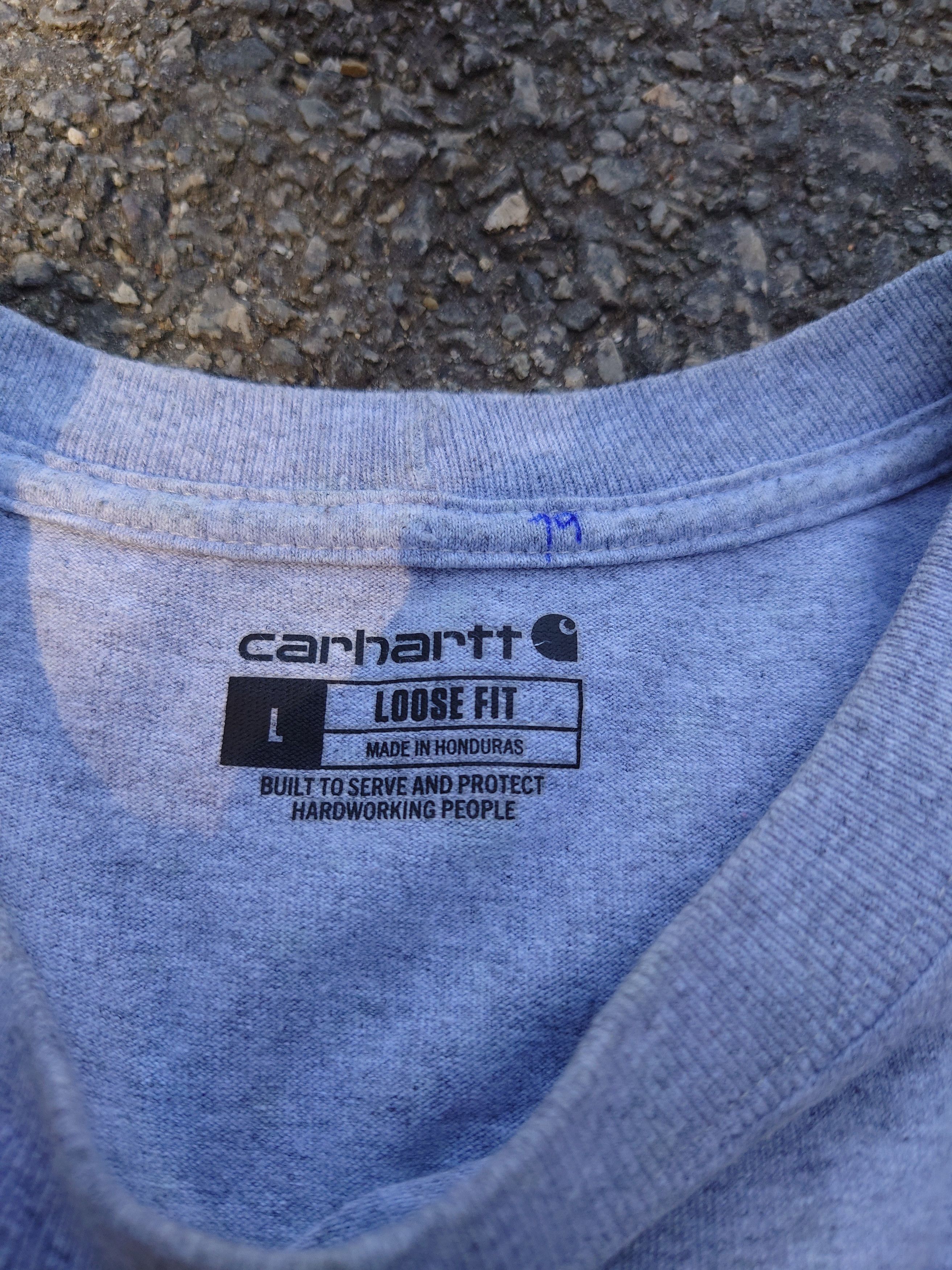 Carhartt Carhartt Spring Season Pocket Tee Shirt Size US L / EU 52-54 / 3 - 3 Thumbnail