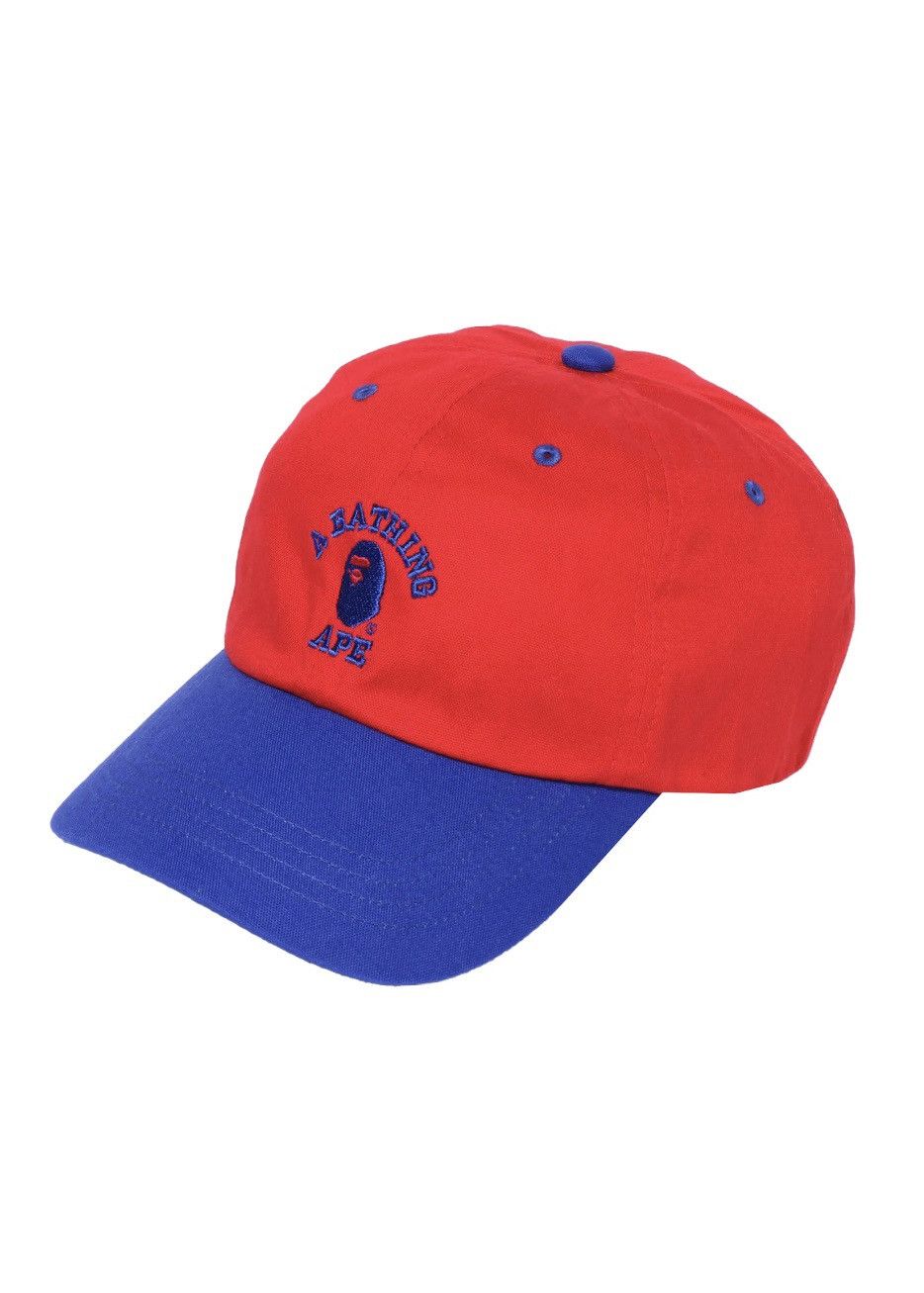 BAPE College Panel Cap (SS22) Red