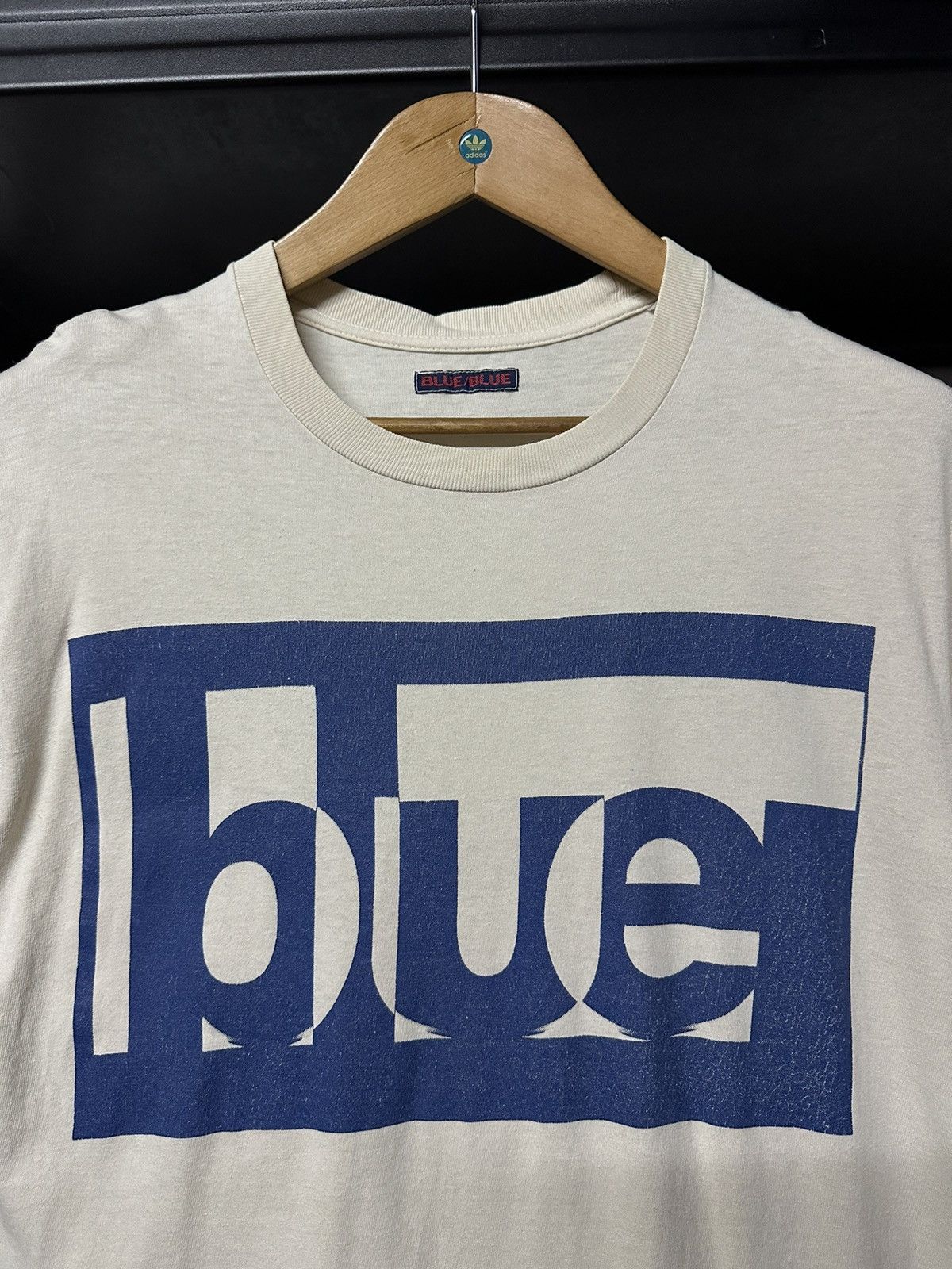 Blue Blue Japan × Japanese Brand × Vintage Vintage Blue Blue Japan Single Stitch Tee Size US M / EU 48-50 / 2 - 2 Thumbnail