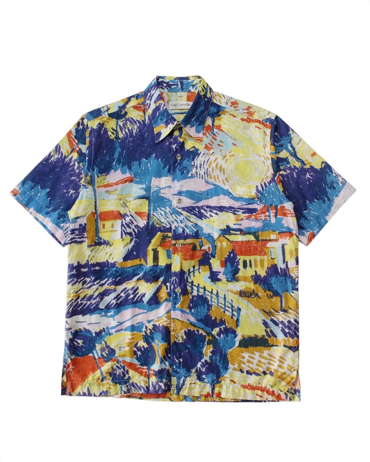 Guy Laroche × Hysteric Glamour × Vintage GUY LAROCHE PARIS VINCENT VAN GOGH ART SHIRT Size US XL / EU 56 / 4 - 1 Thumbnail