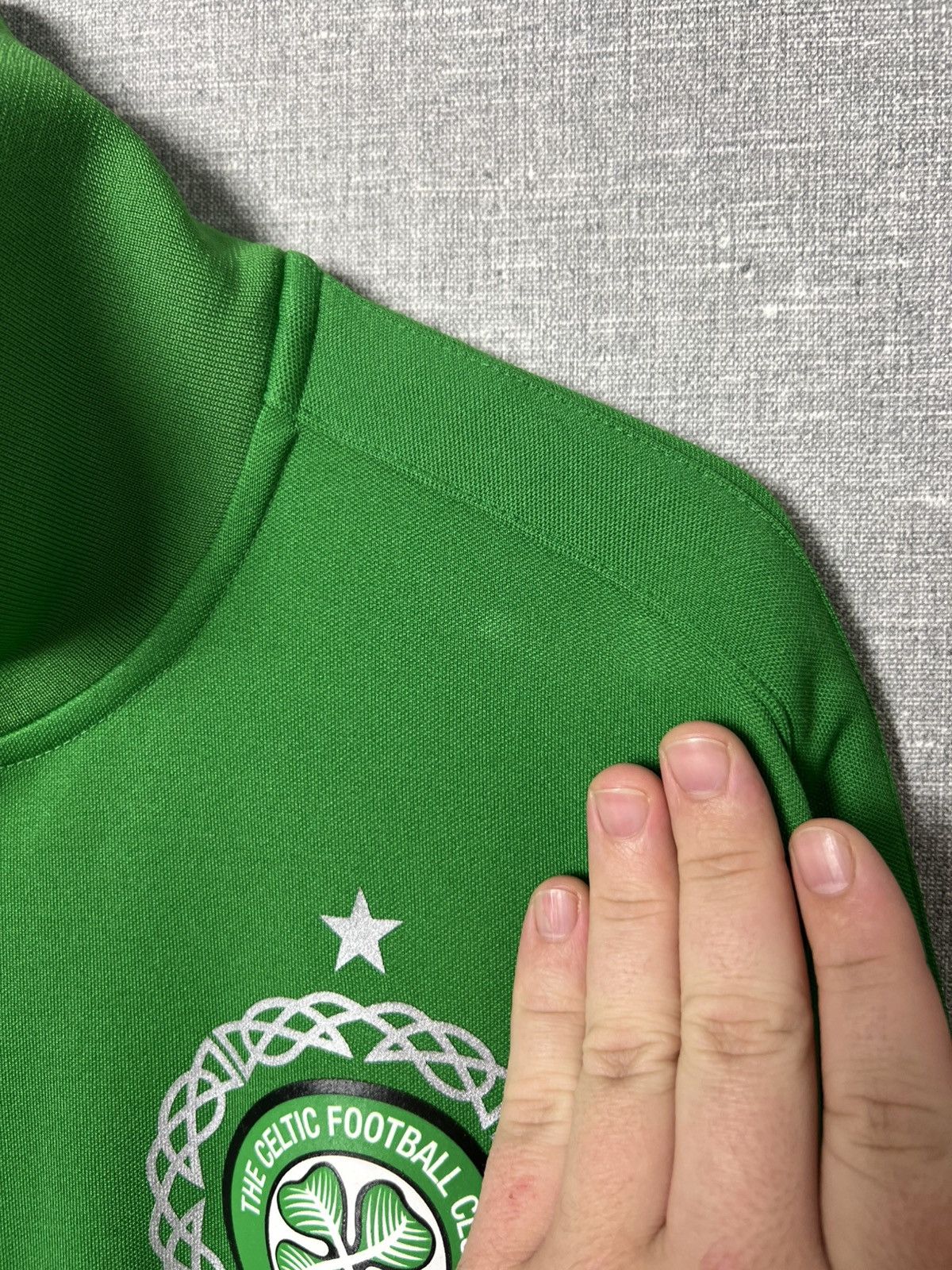 Nike Rare 2012/13 Nike Celtic Football Track Top Training Jacket Size US XL / EU 56 / 4 - 5 Thumbnail