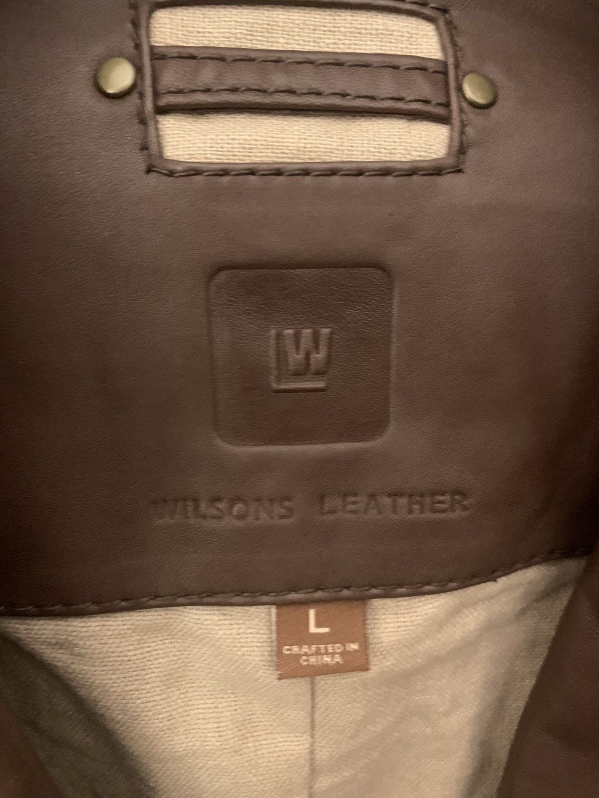 Vintage Beautiful genuine leather jacket Size US L / EU 52-54 / 3 - 3 Thumbnail