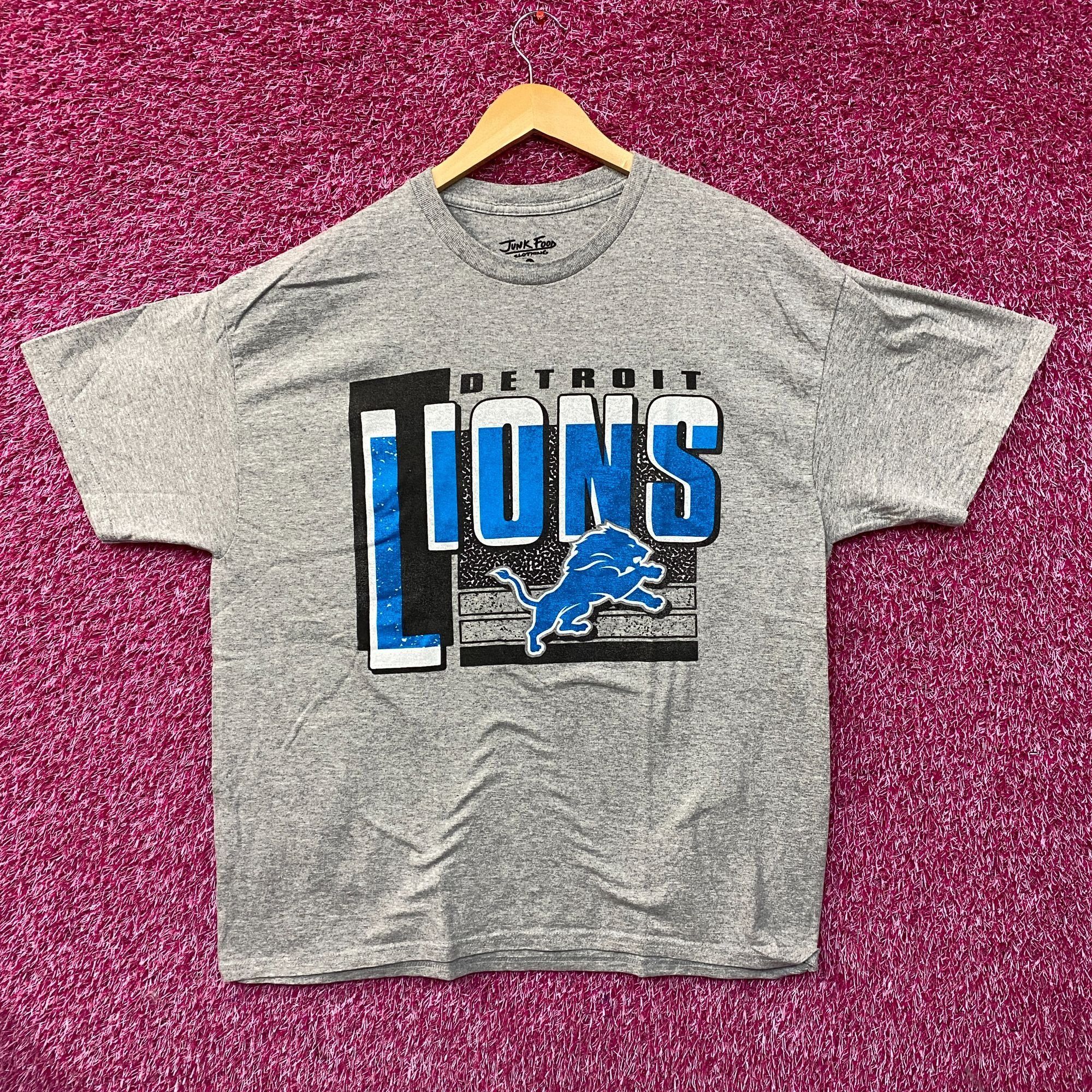 Junk Food Junk Food Clothing NFL Detroit Lions Complete T-Shirt Large Size US L / EU 52-54 / 3 - 1 Thumbnail