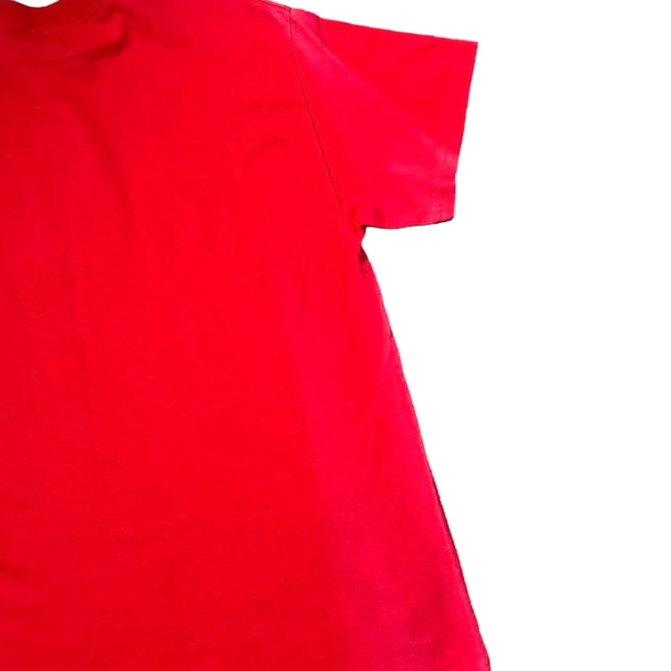 Vintage Vintage Unbranded T-Shirt Graphic Red L Men Short Sleeve Cotton 1990s Temptation Skater Spellout Size US L / EU 52-54 / 3 - 6 Thumbnail