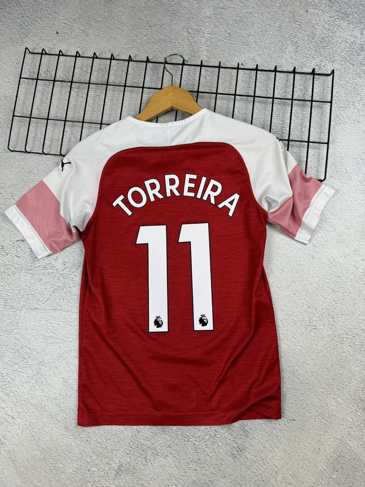 Puma × Vintage TORREIRA Vintage Arsenal 2018/19 Puma Jersey Blokcore Size US XS / EU 42 / 0 - 2 Thumbnail