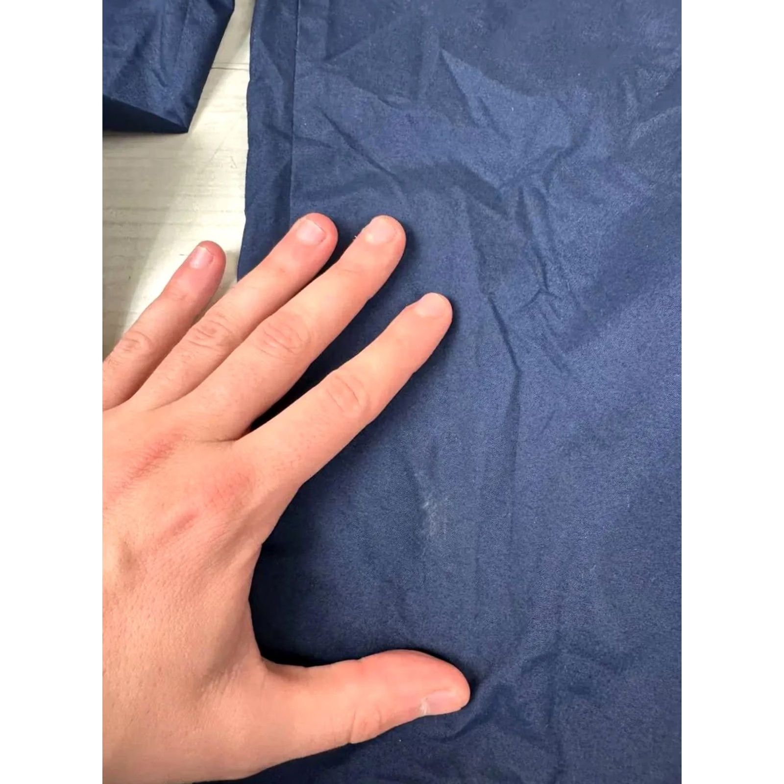 Nike VINTAGE Nike Track Pants Men S Blue Nylon Drill 00s Swoosh Nylon Drill 90s 00s Nike Track Pants Mens Blue S Size US 29 - 7 Thumbnail