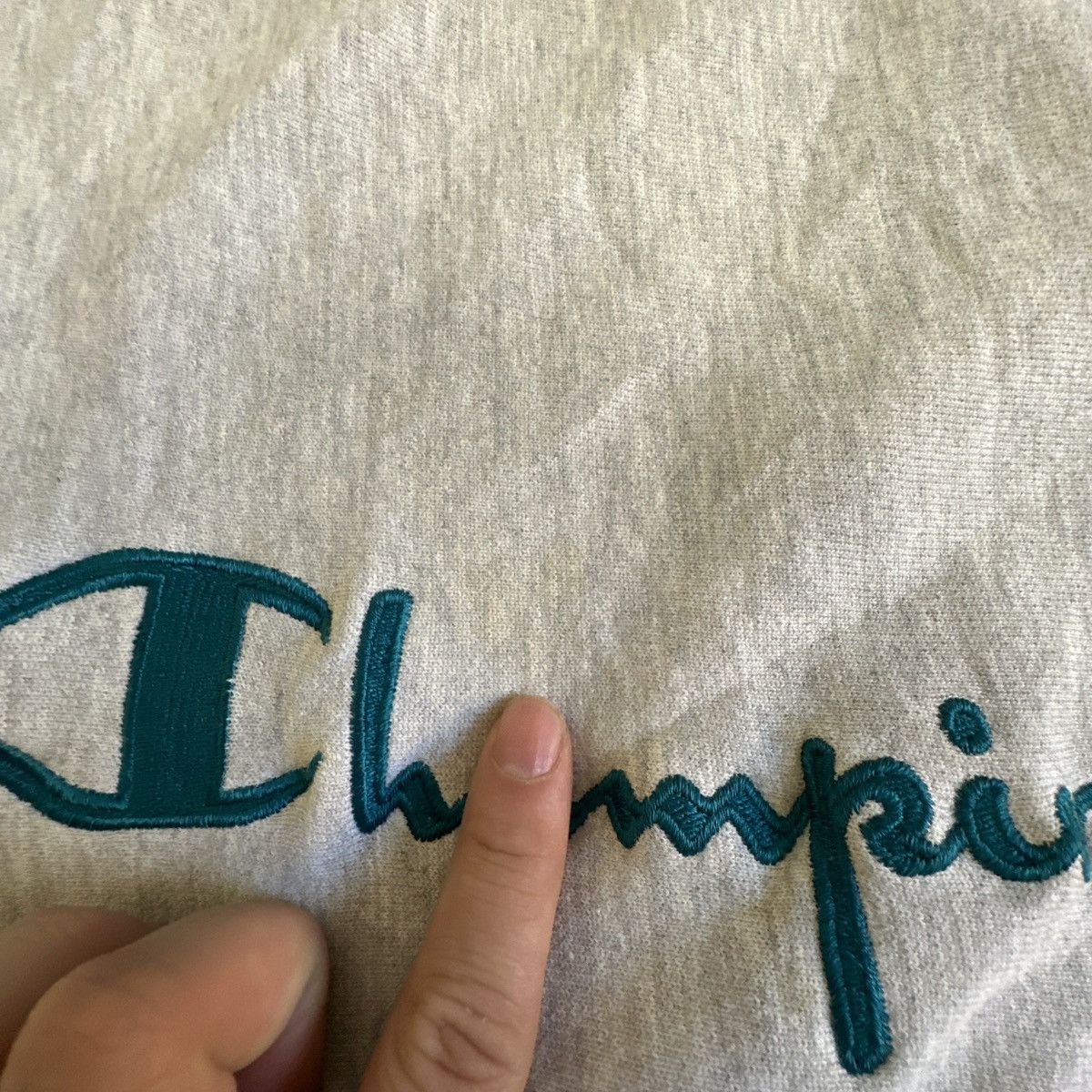 Champion Champion Men's Reverse Weave Sweatshirt 90s Gray Crew Neck Size US XXL / EU 58 / 5 - 5 Thumbnail