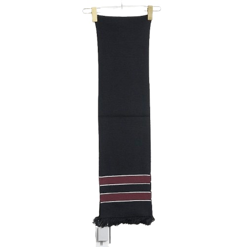Prada Striped Wool Scarf Unisex Size ONE SIZE - 1 Thumbnail