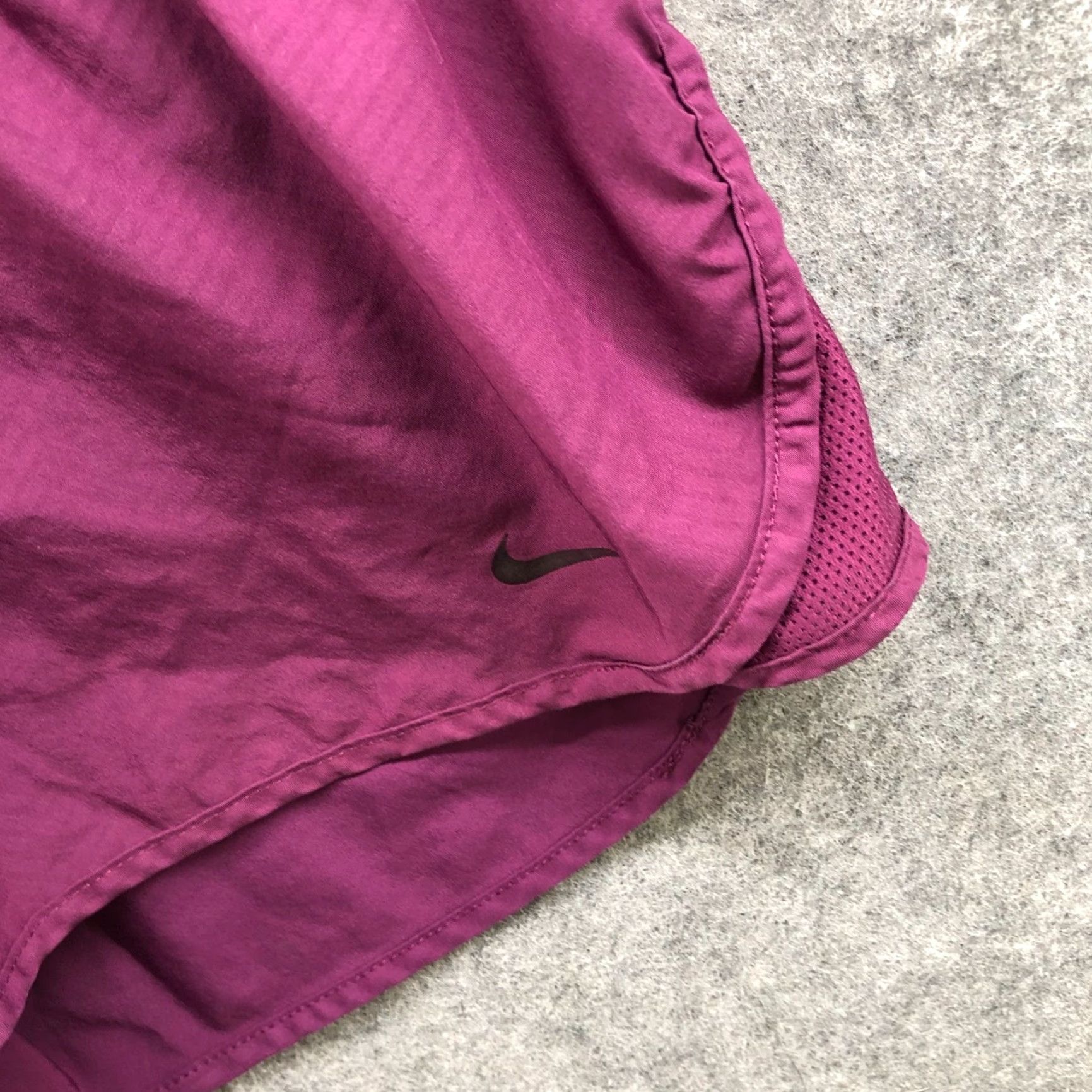 Nike Nike Tempo Running Shorts Womens S Purple Modern Embossed Lined 3'' Dri-Fit Size 28" / US 6 / IT 42 - 3 Thumbnail