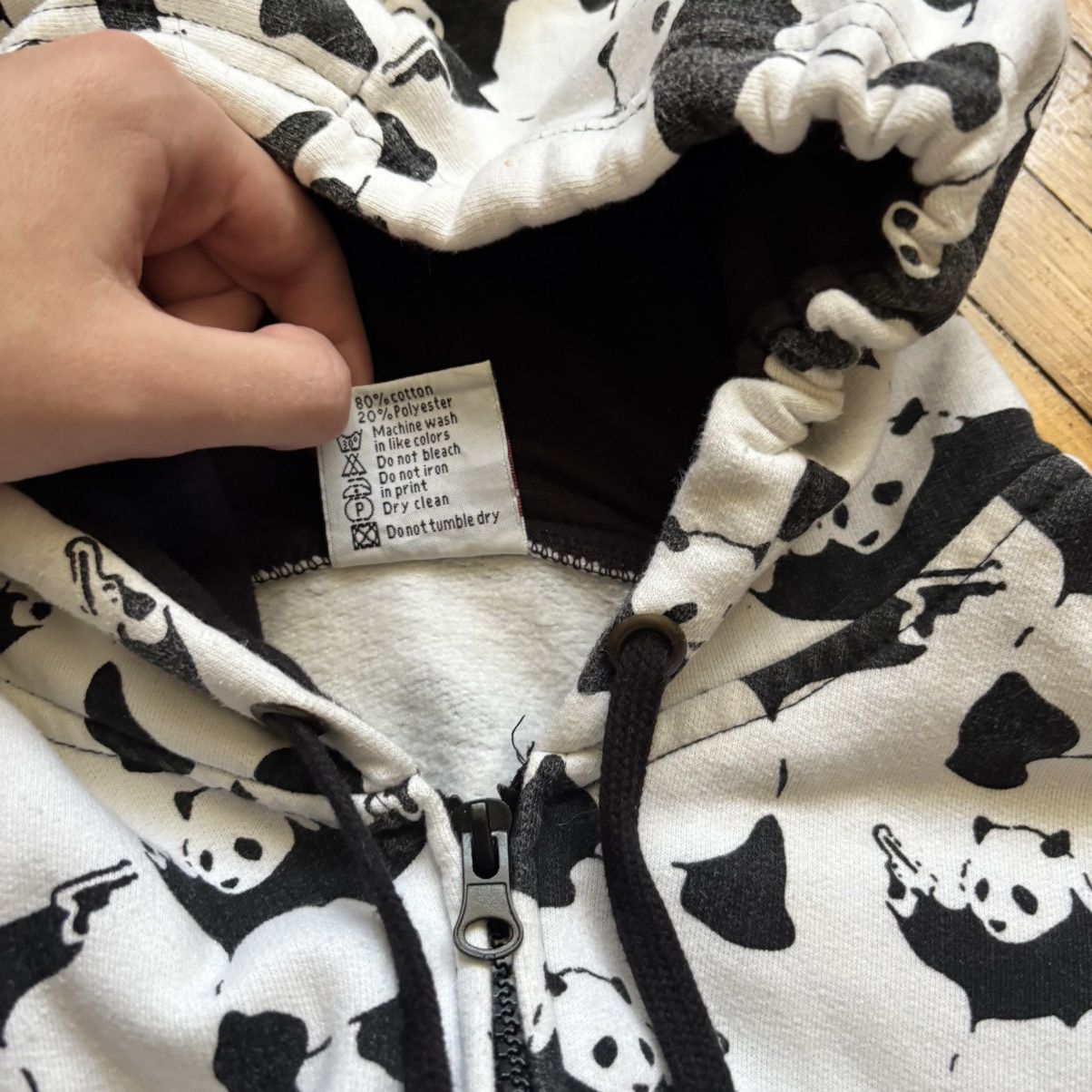 Hysteric Glamour Last Drop‼️Vintage Y2K Monogram Panda With Guns Size US S / EU 44-46 / 1 - 6 Thumbnail