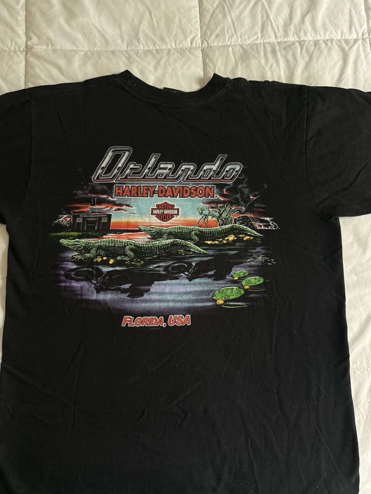Harley Davidson × Vintage Harley Davidson vintage T-shirt Size US L / EU 52-54 / 3 - 2 Thumbnail