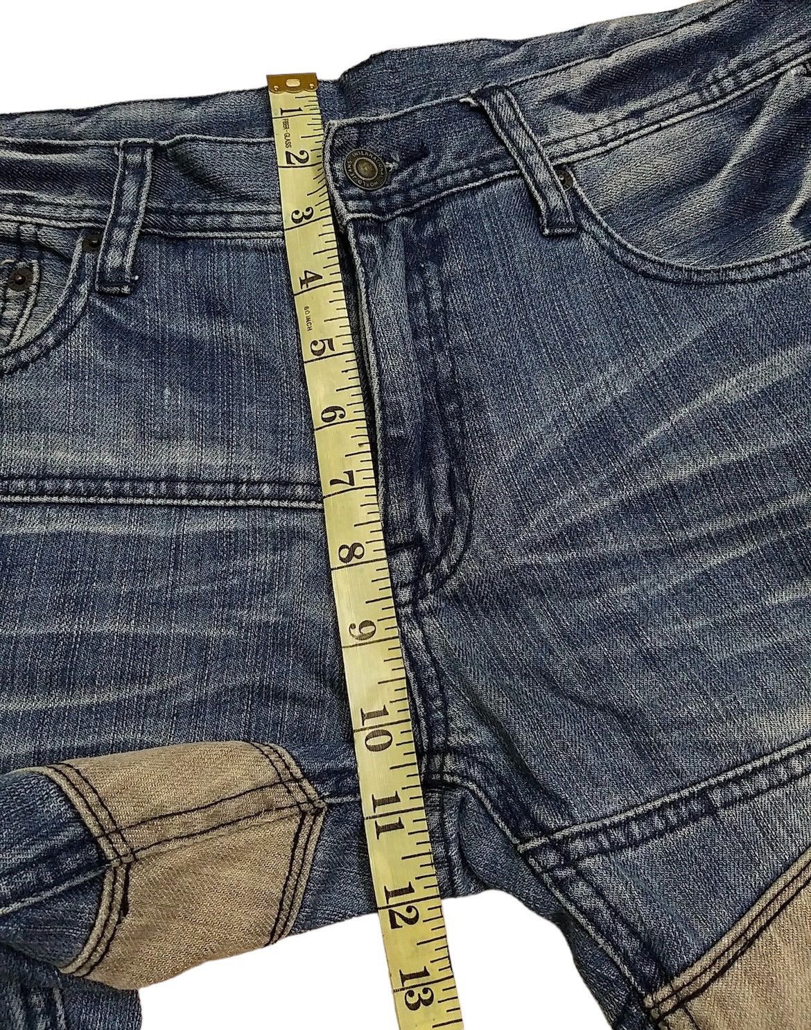 Japanese Brand 🔥EDGE RUPERT PATCHWORK INSPIRED HYSTERIC GLAMOUR HAGI JEANS Size US 32 / EU 48 - 7 Thumbnail