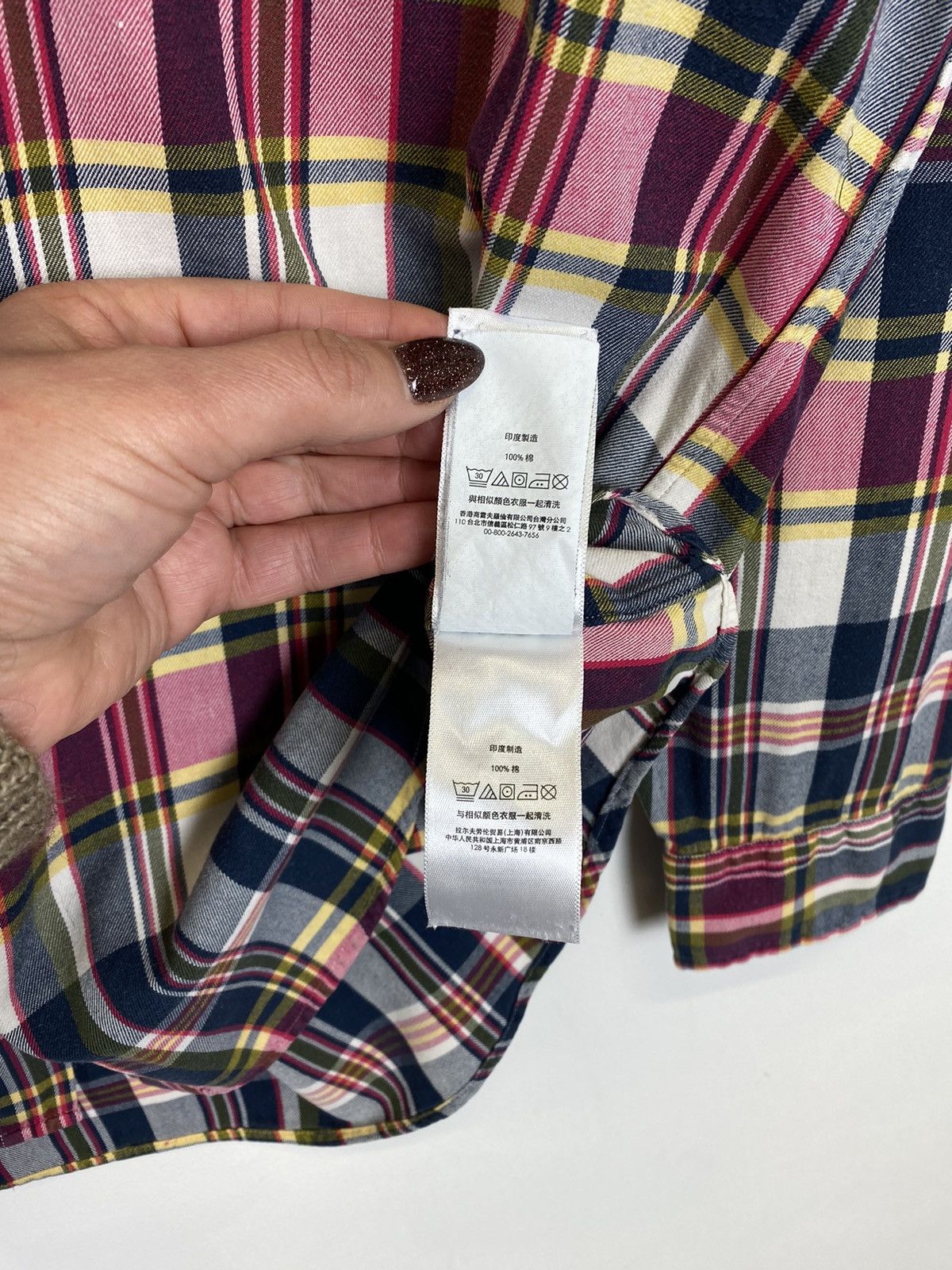 Polo Ralph Lauren RL Ralph Lauren Y2K Plaid Shirt Buttons-Up Long Sleeve 90’s Size US L / EU 52-54 / 3 - 9 Thumbnail
