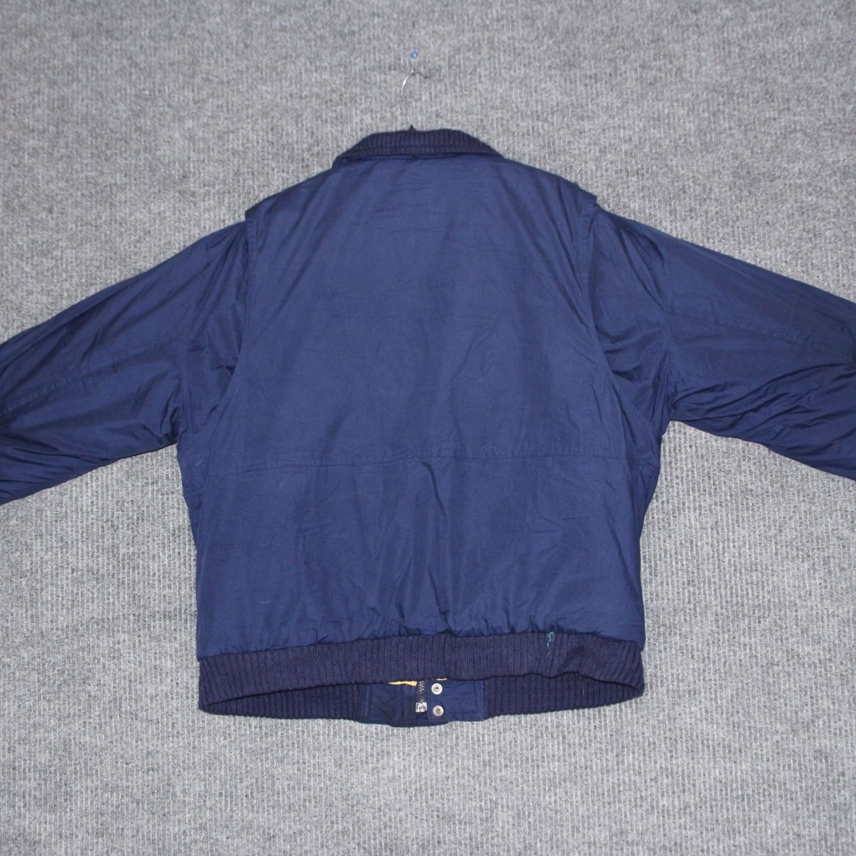 McGregor VINTAGE McGregor Bomber Jacket Size XL Navy Blue Plaid Lined Mens Size US XL / EU 56 / 4 - 5 Thumbnail