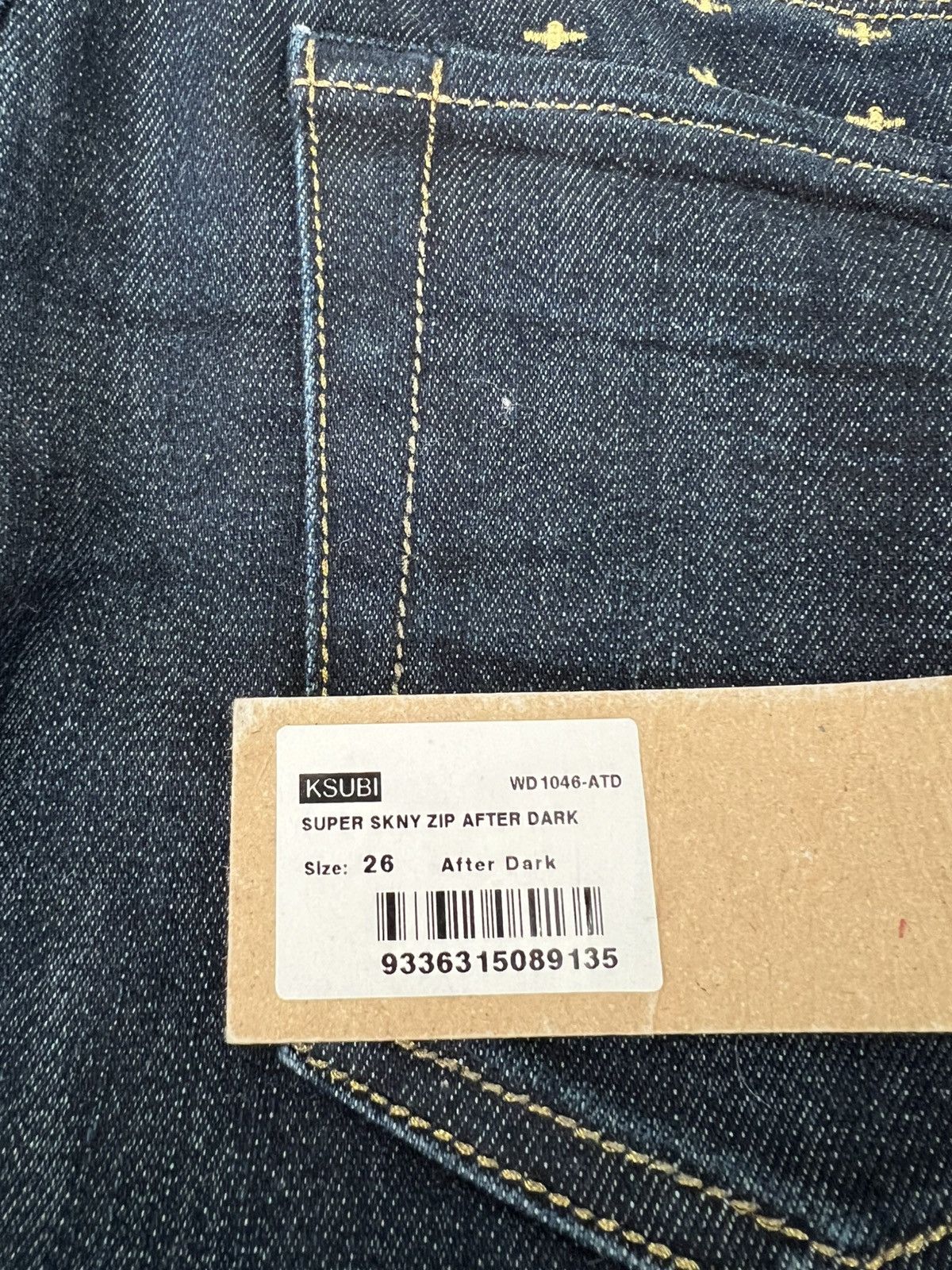 Ksubi Ksubi Super Skinny Zip Jeans Size 26" / US 2 / IT 38 - 4 Thumbnail