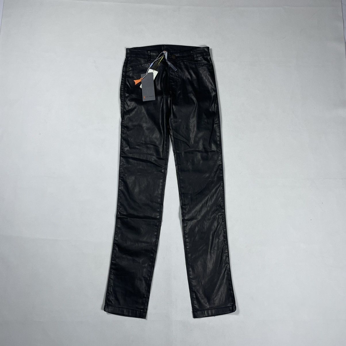 Cop Copine COP COPINE WAXED SKINNY PANTS Size 28" / US 6 / IT 42 - 1 Thumbnail