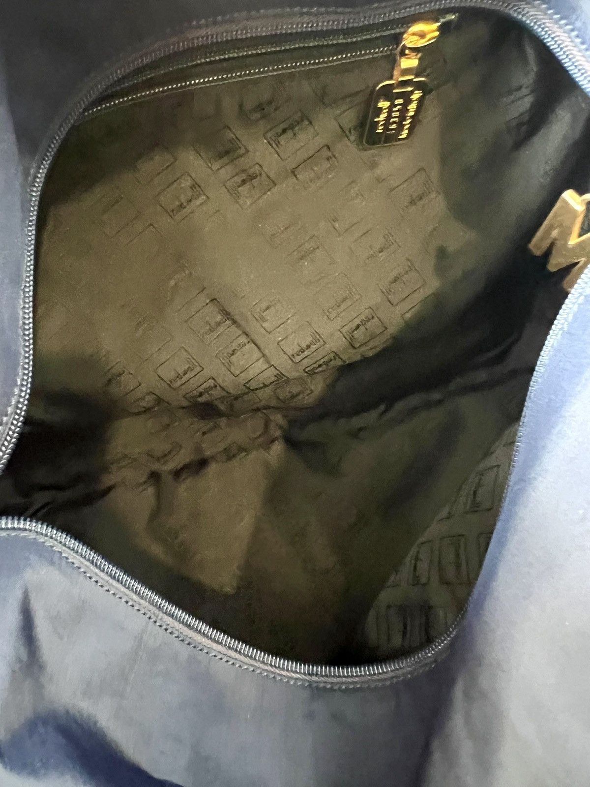 Moschino Moschino Nylon Large Tote – Navy Size ONE SIZE - 16 Thumbnail