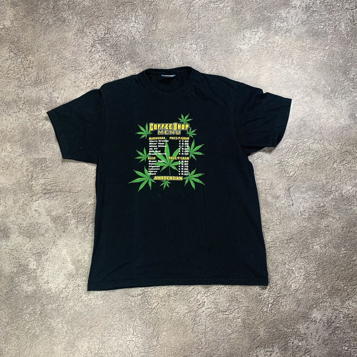 Vintage VINTAGE Y2K ADULT DRUGS JOINT CANNABIS SMOKE WEED TEE 90S Size US M / EU 48-50 / 2 - 1 Thumbnail