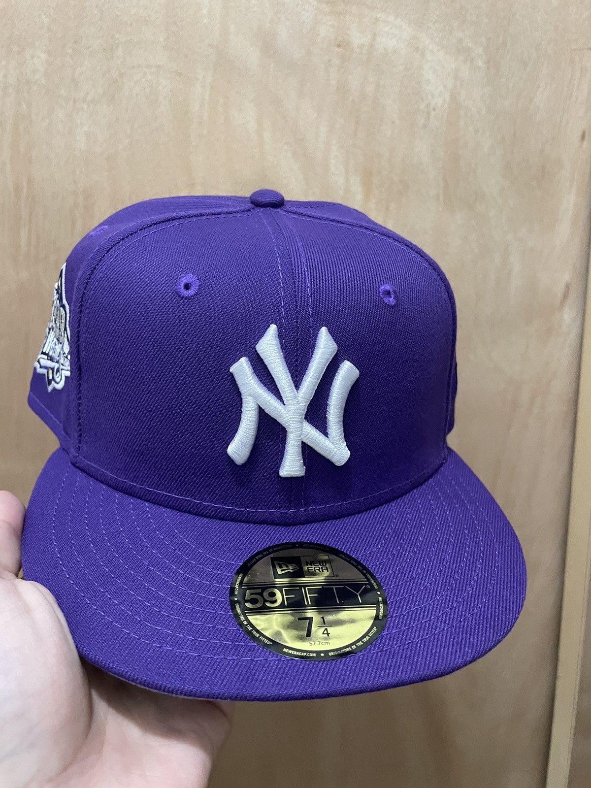 New Era × New York Yankees New York Yankees purple 1999 World Series 59fifty 7 1/4 Size ONE SIZE - 1 Thumbnail