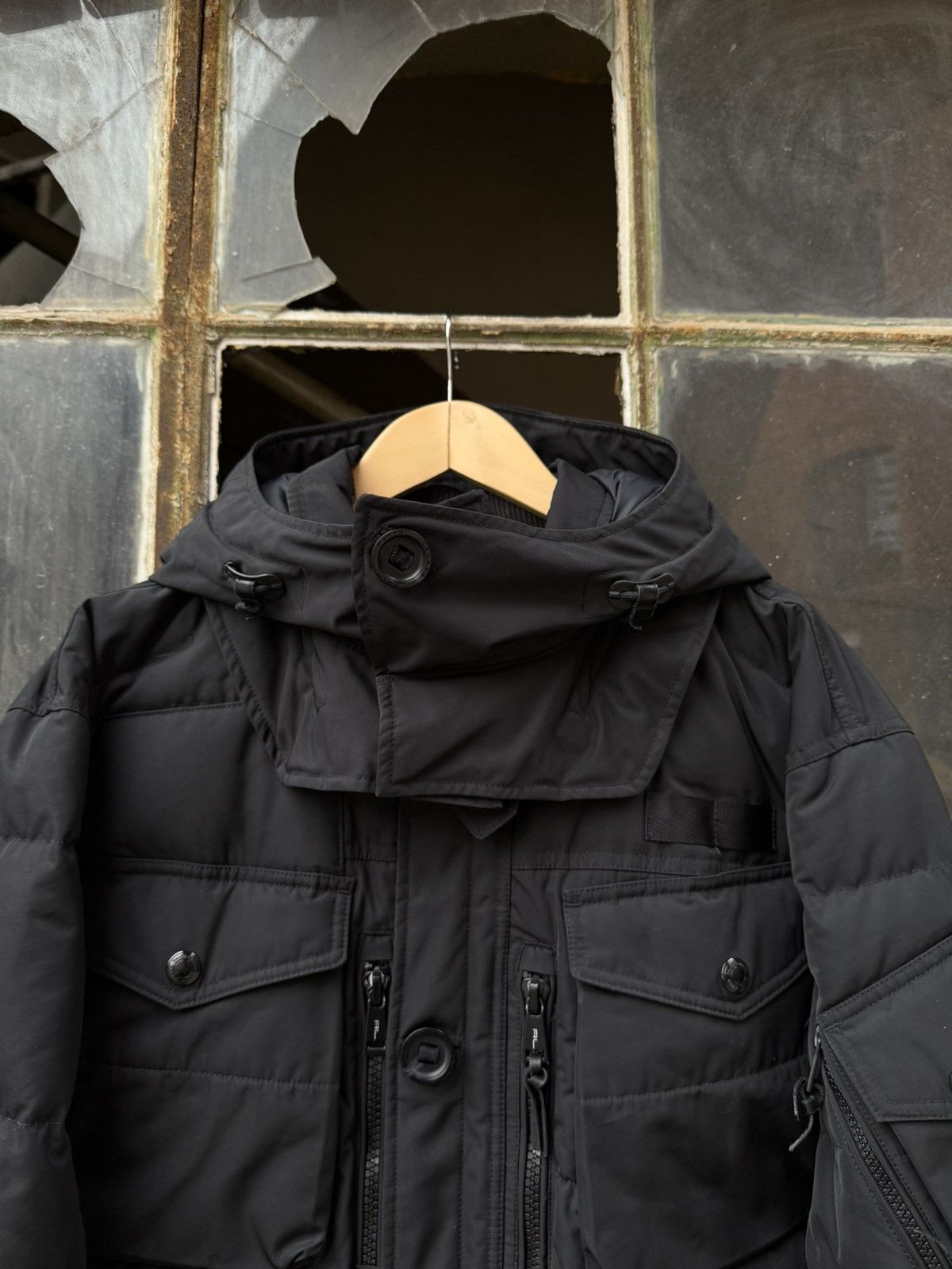Polo Ralph Lauren Polo Ralph Lauren Parka Puffer Jacket Vintage black Size US XL / EU 56 / 4 - 4 Thumbnail