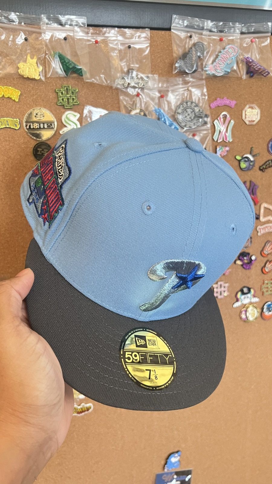 New Era Philadelphia Phillies 1996 All Star Game Fitted 71/8 Size ONE SIZE - 4 Thumbnail