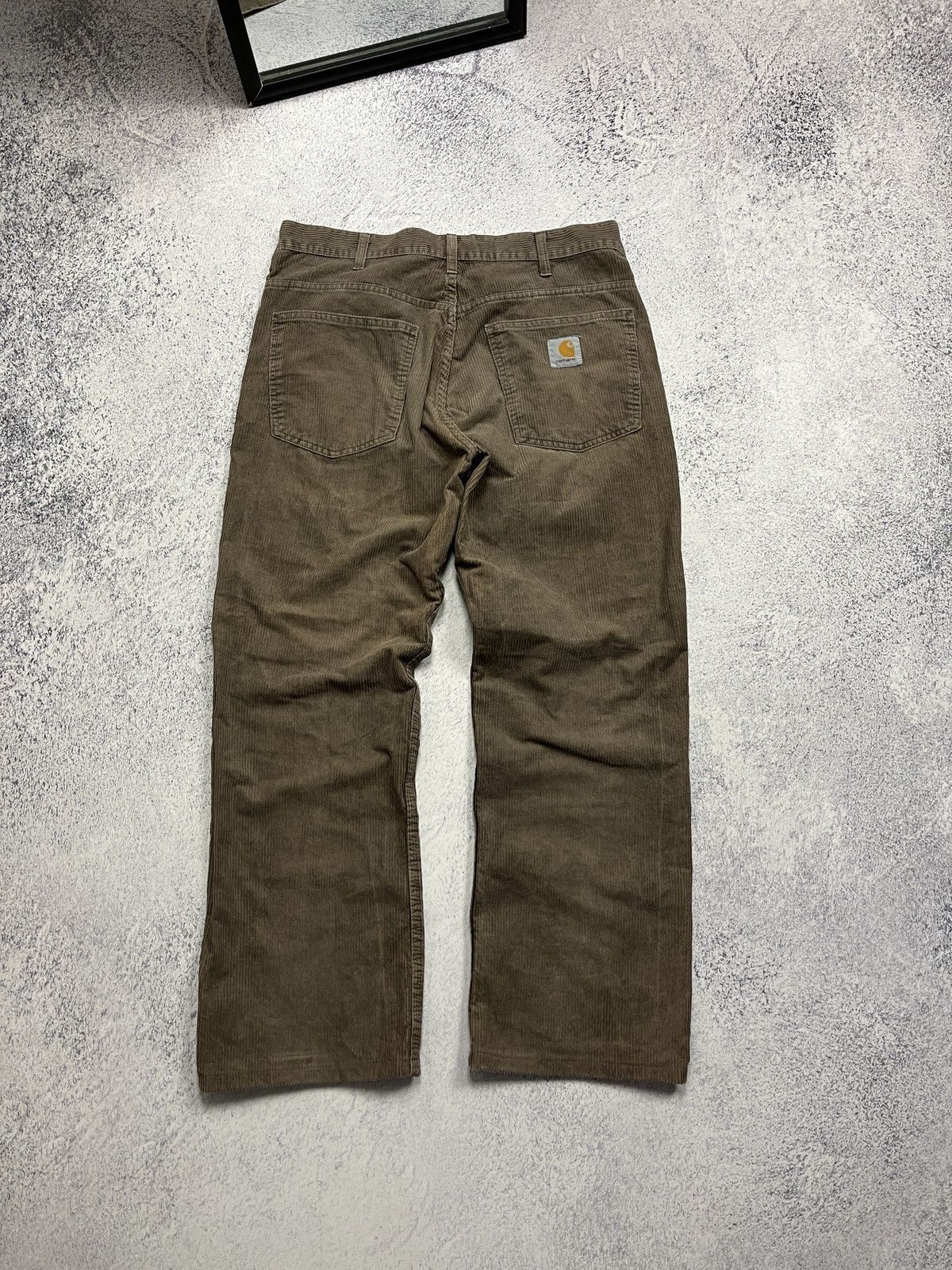 Carhartt Vintage Carhartt Staff Deep Corduroy Work Pants Skater Size US 32 / EU 48 - 1 Thumbnail