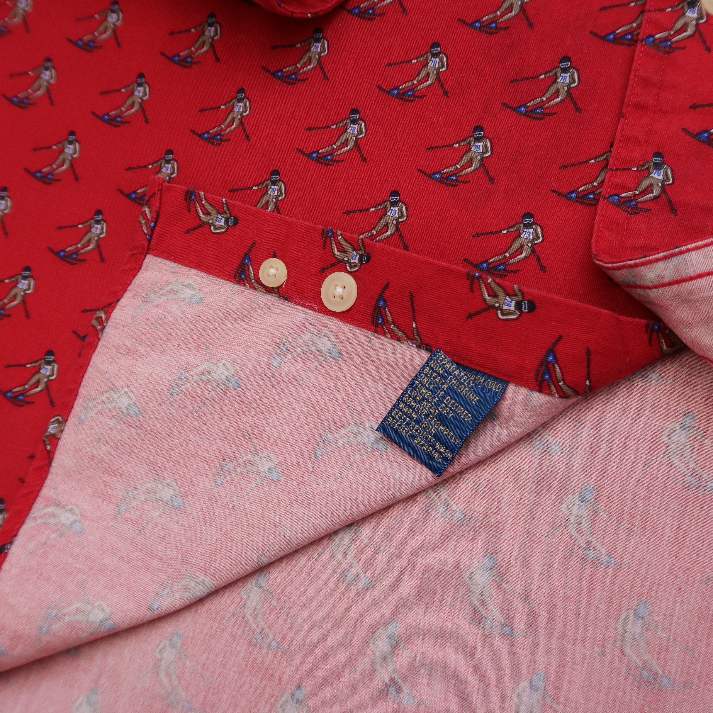 Polo Ralph Lauren 2000s Chaps Ralph Lauren Skiman Pattern Western Shirt Size US M / EU 48-50 / 2 - 13 Thumbnail